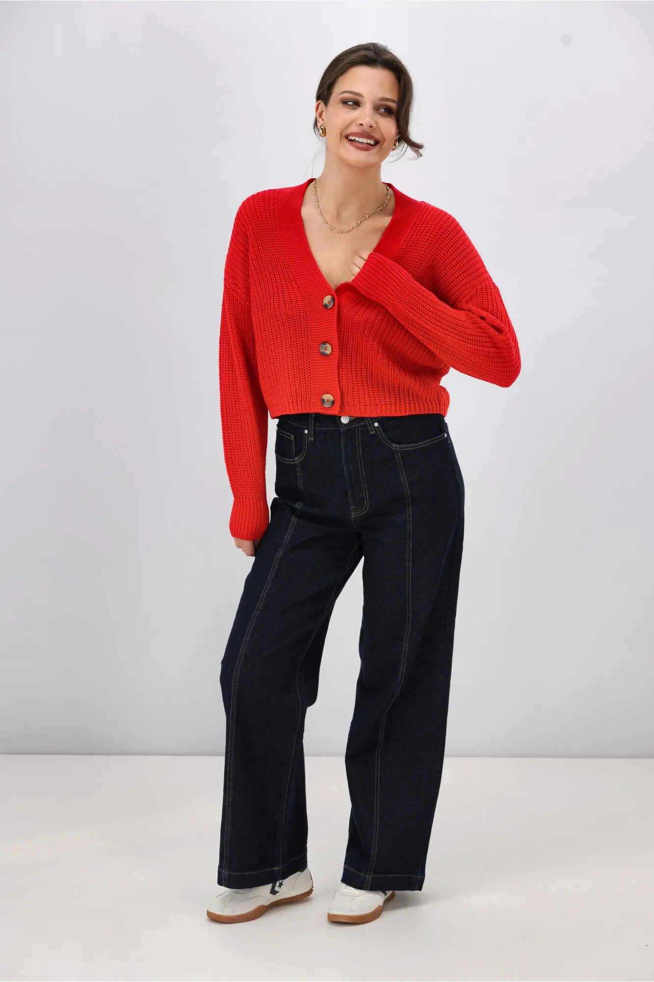 ONLY Carol Nice L/S Cardigan Ski Patrol