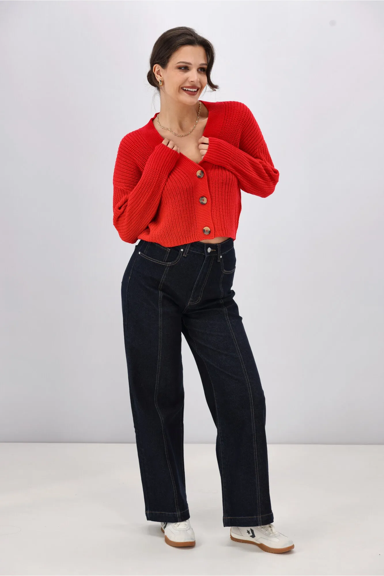 ONLY Carol Nice L/S Cardigan Ski Patrol