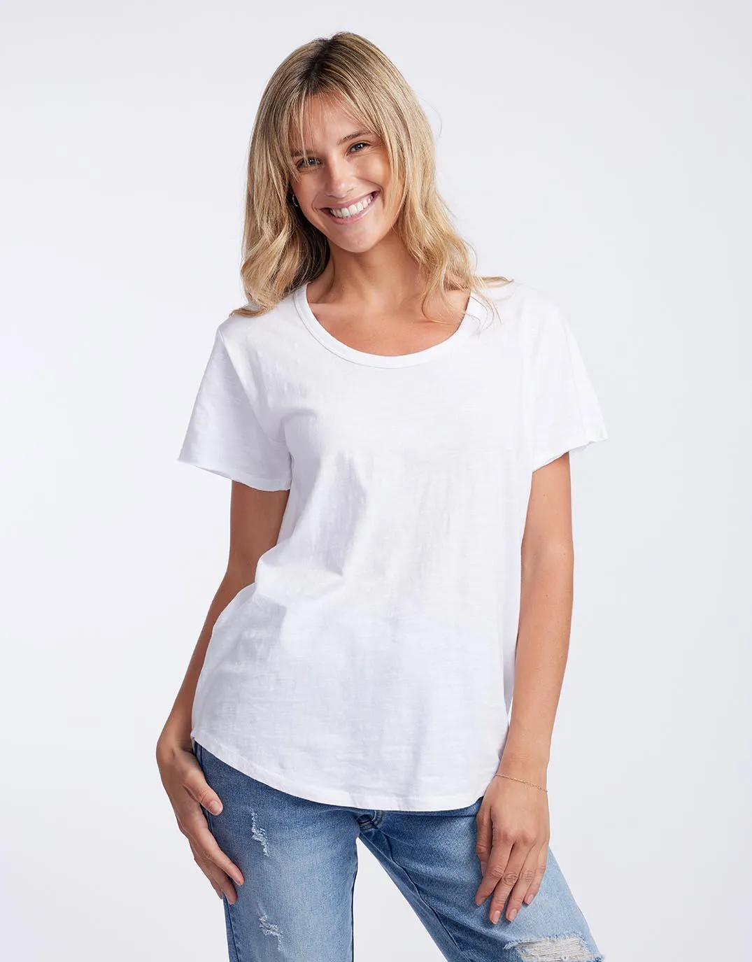 Original Round Neck T-Shirt - White