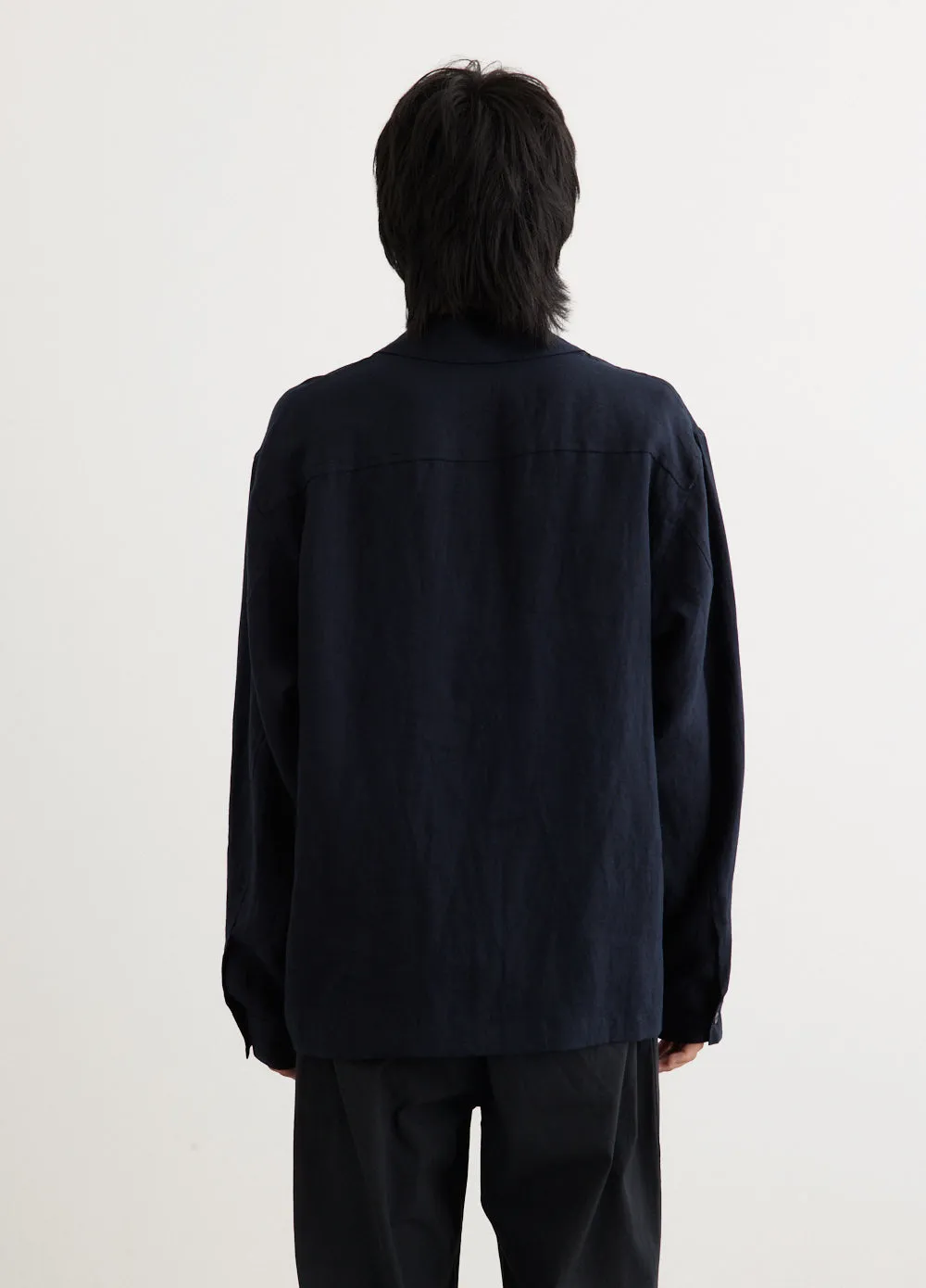Paper Mixed Shirt Jacket
