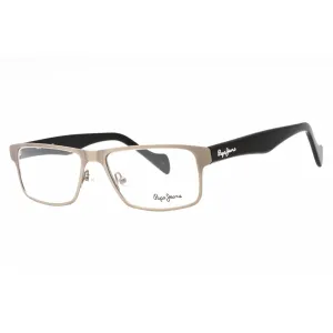 Pepe Jeans Men's Eyeglasses - Gunmetal Metal Rectangular Full Rim Frame | PJ1134 C2