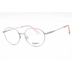 Pepe Jeans Women's Eyeglasses - Matte Light Gunmetal Metal Round Frame | PJ1379 C3