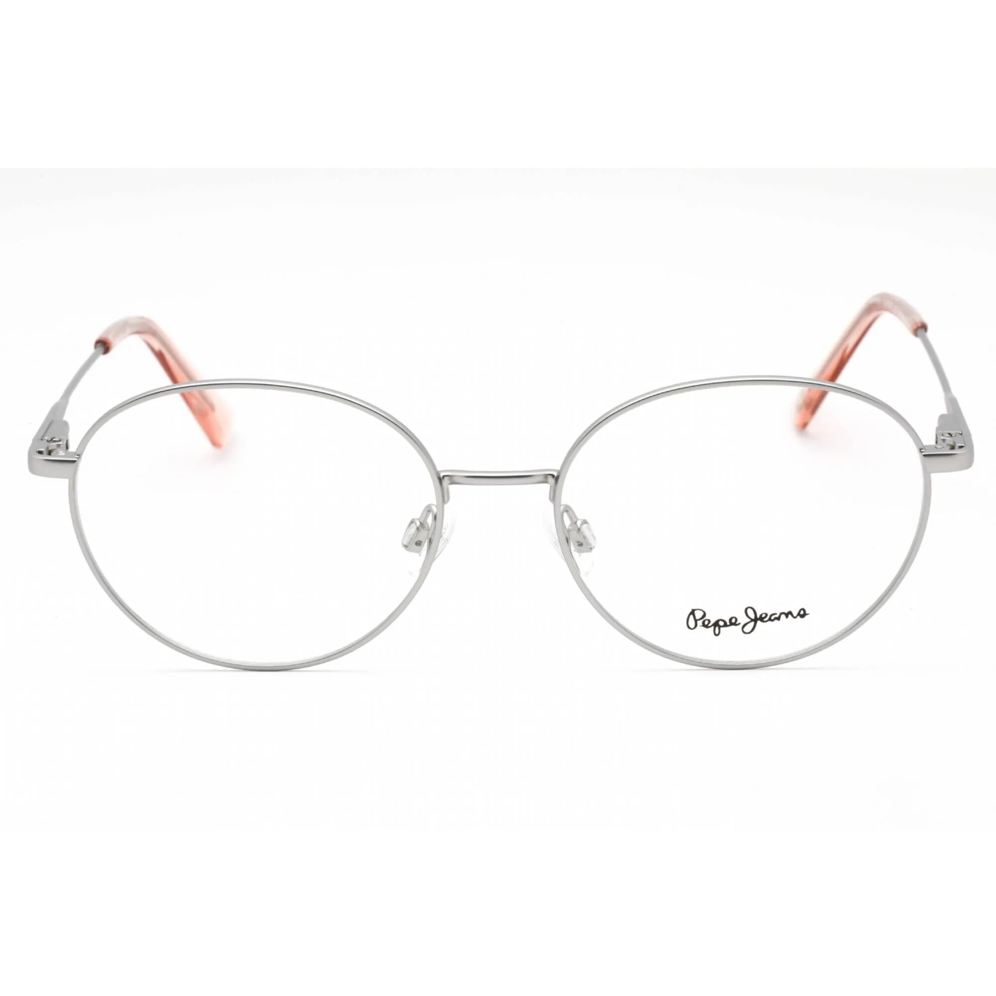 Pepe Jeans Women's Eyeglasses - Matte Light Gunmetal Metal Round Frame | PJ1379 C3