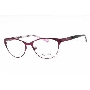 Pepe Jeans Women's Eyeglasses - Violet Metal Cat Eye Full Rim Frame | PJ1225 C3