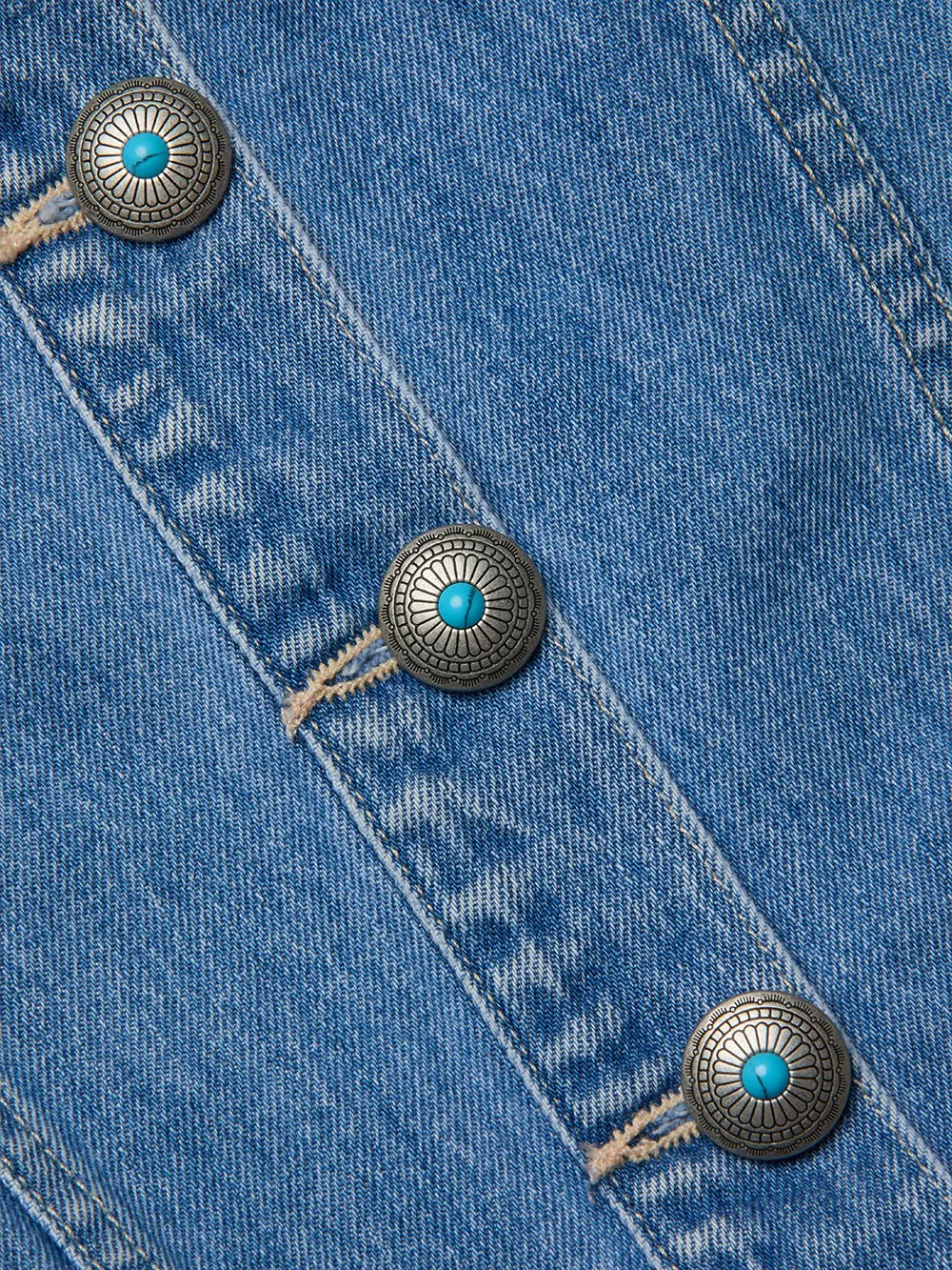 Phia Denim Mini Skirt