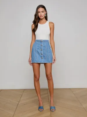 Phia Denim Mini Skirt