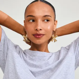 Pilgrim Dream Hoops Gold Plated