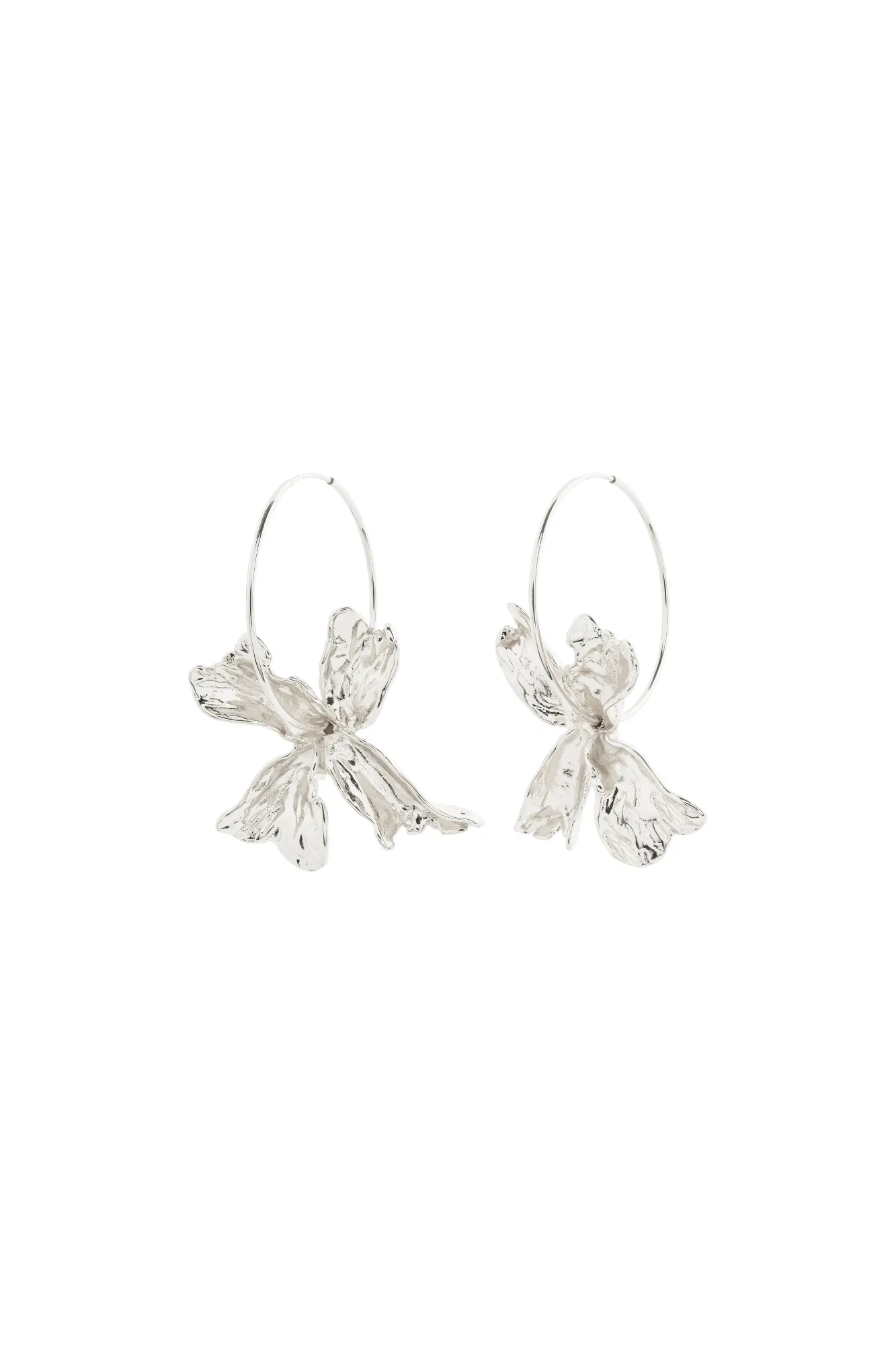 Pilgrim Dream Hoops Silver Plated
