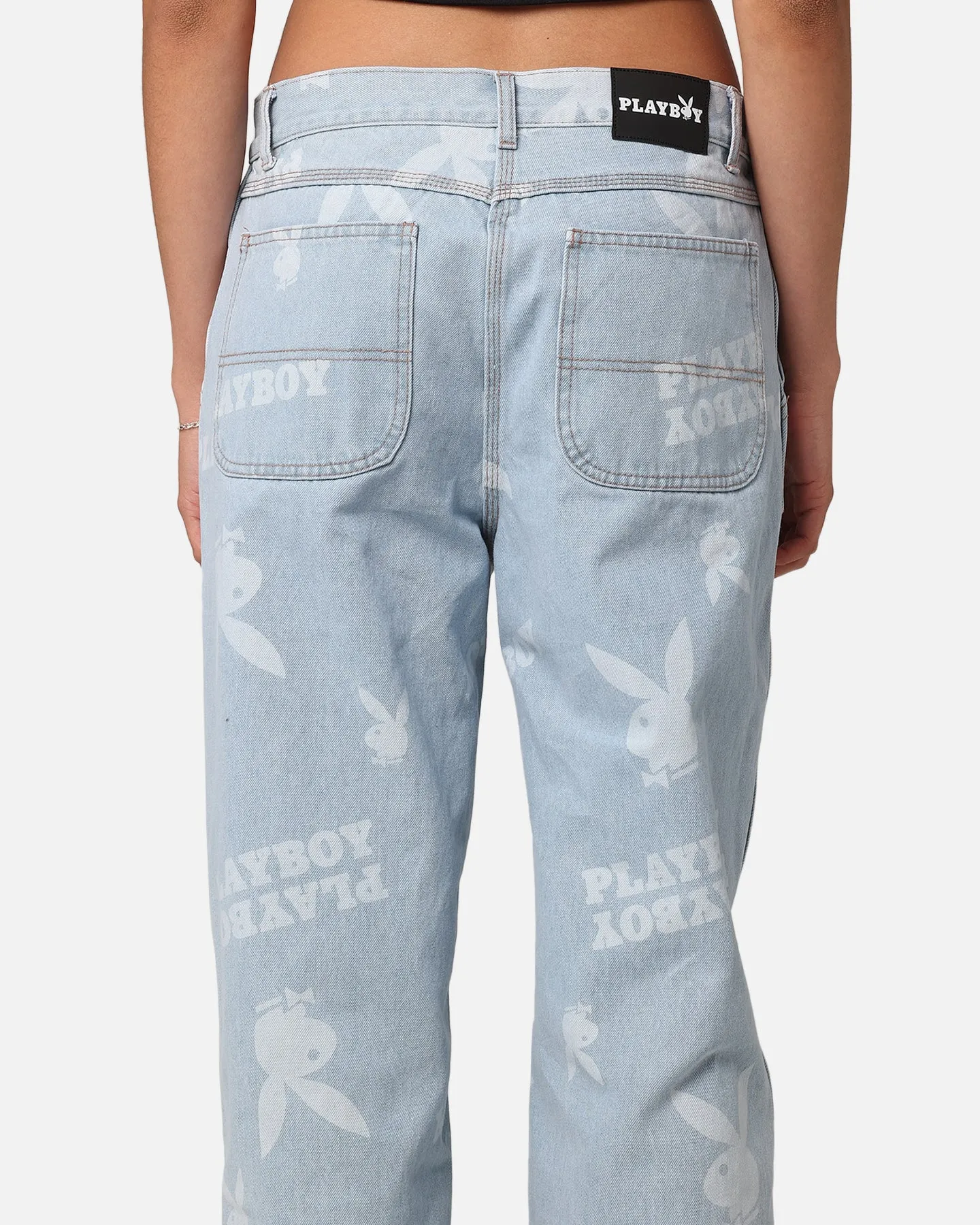 Playboy Mess Denim Jeans Light Indigo