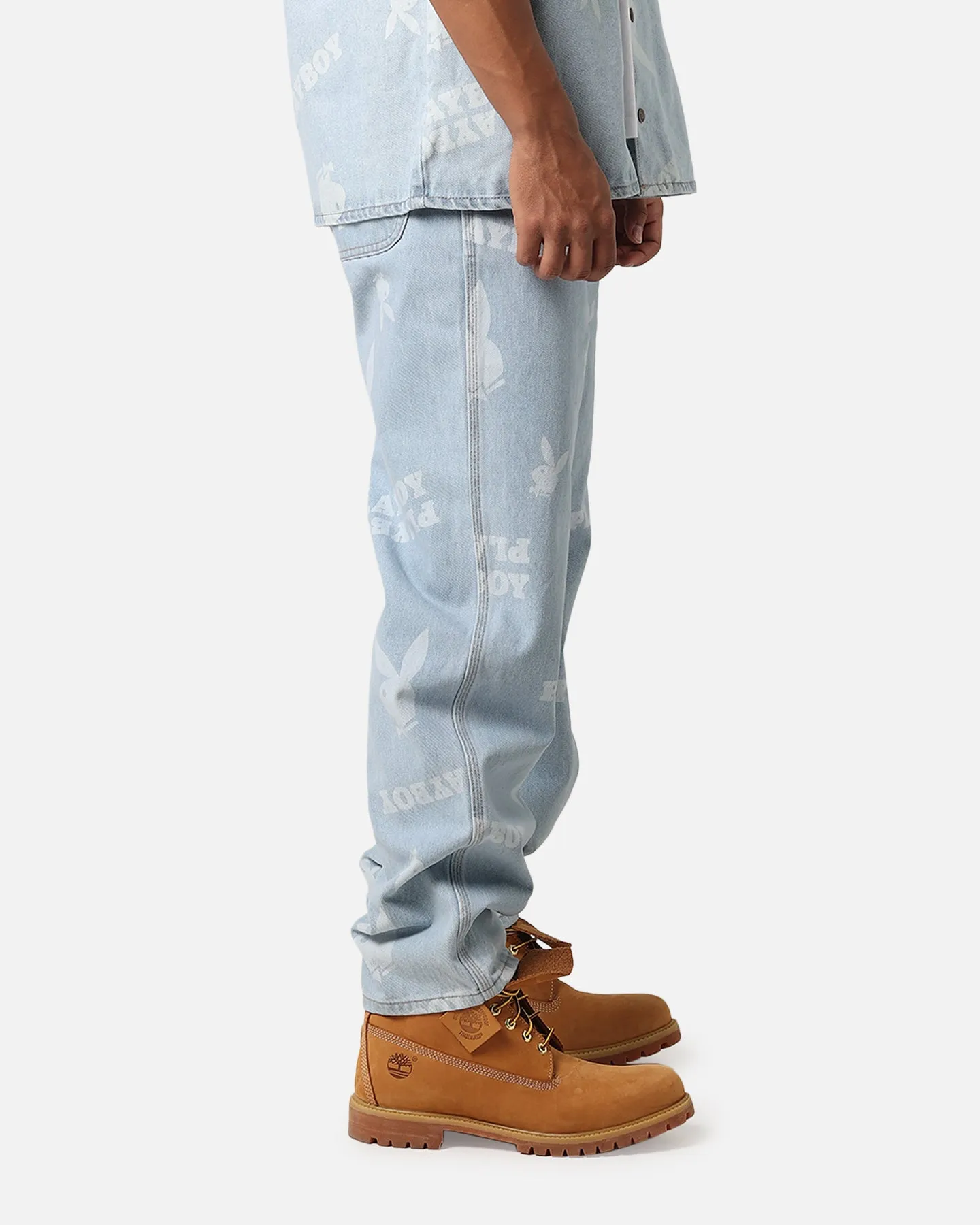 Playboy Mess Denim Jeans Light Indigo