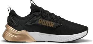 PUMA MEN'S RETALIATE BLACK/GOLD RUNNING SHOES