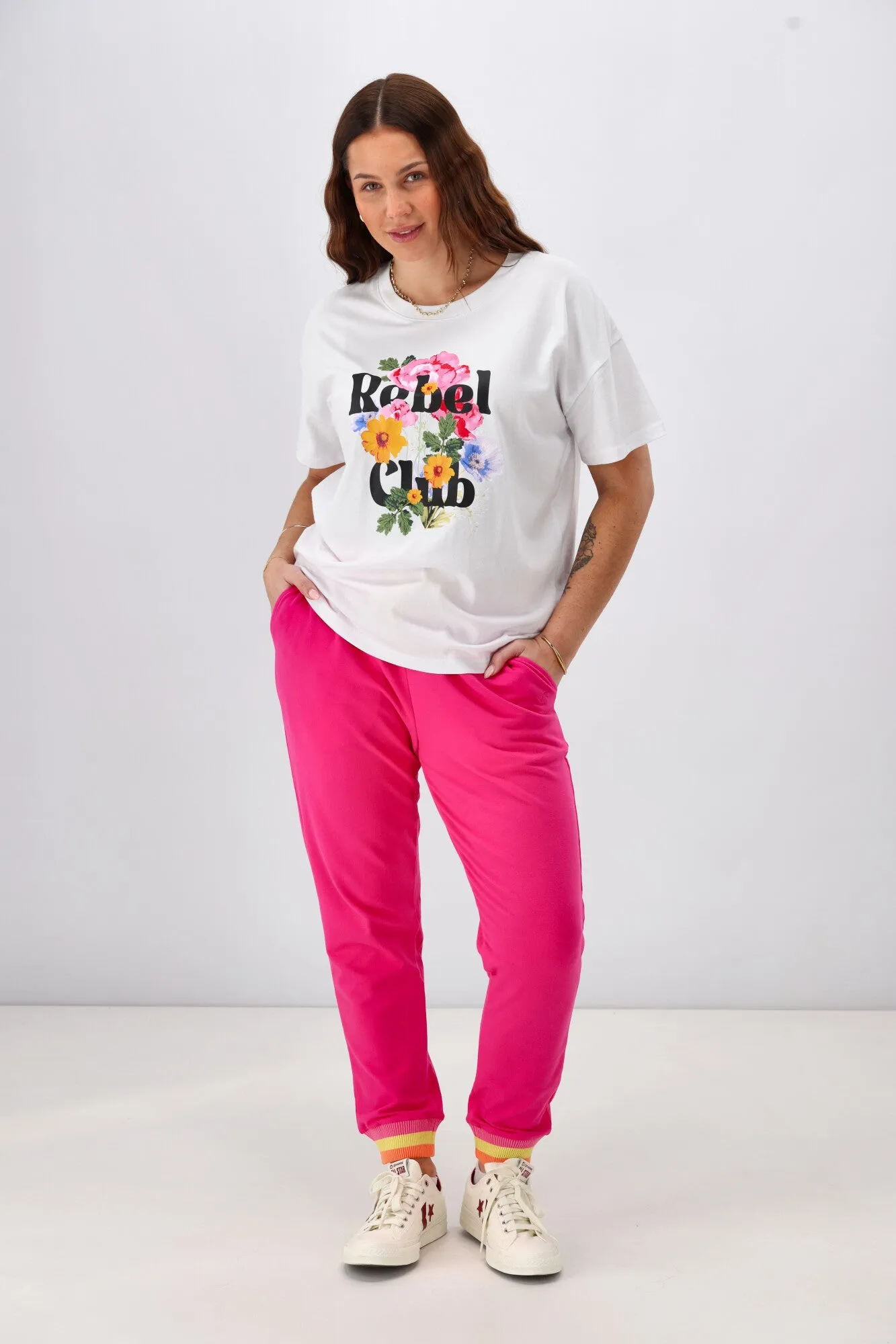 Rebel Club Flower Dream Tee White Pre-Order Due Late May
