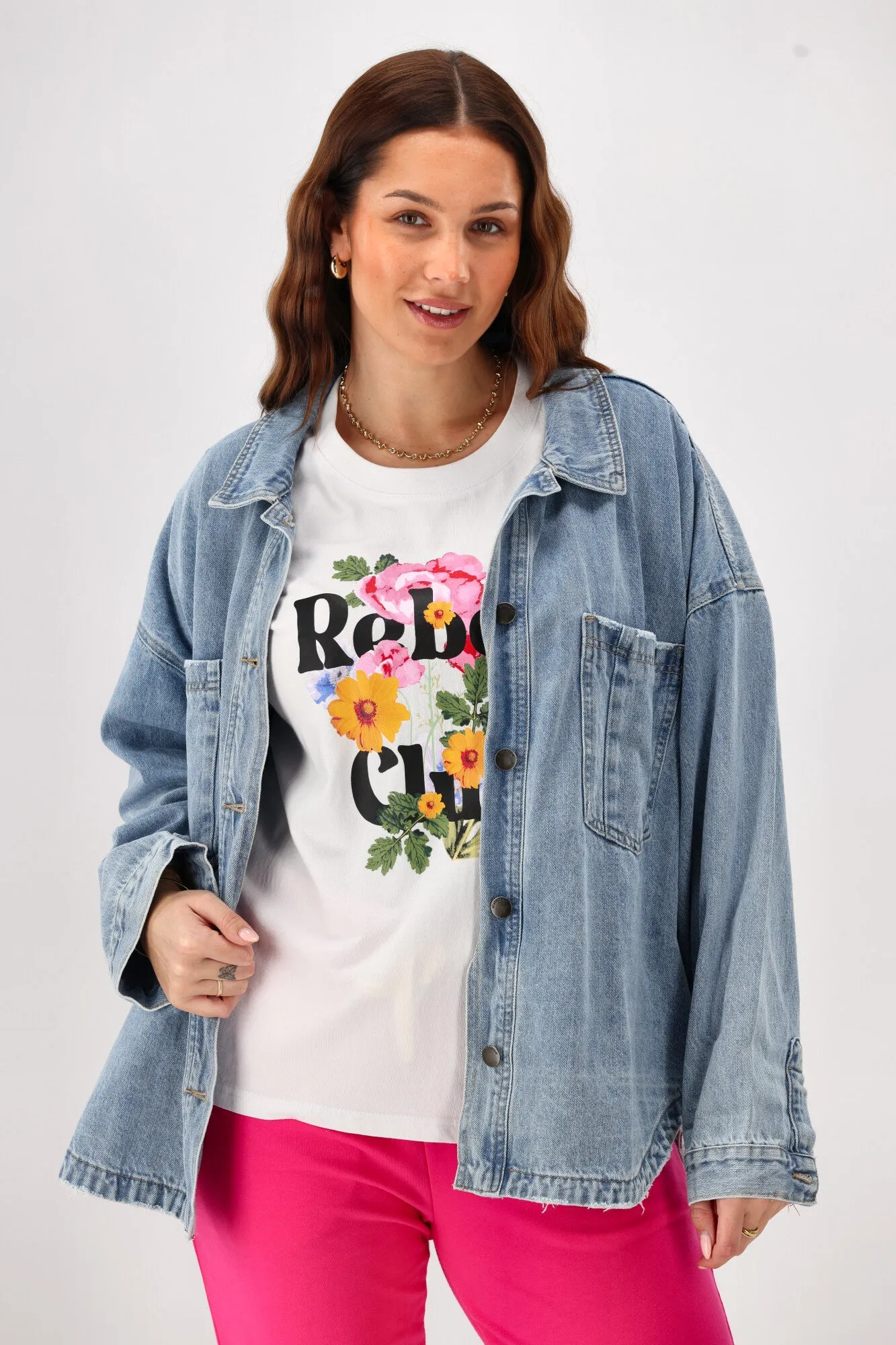 Rebel Club Flower Dream Tee White Pre-Order Due Late May