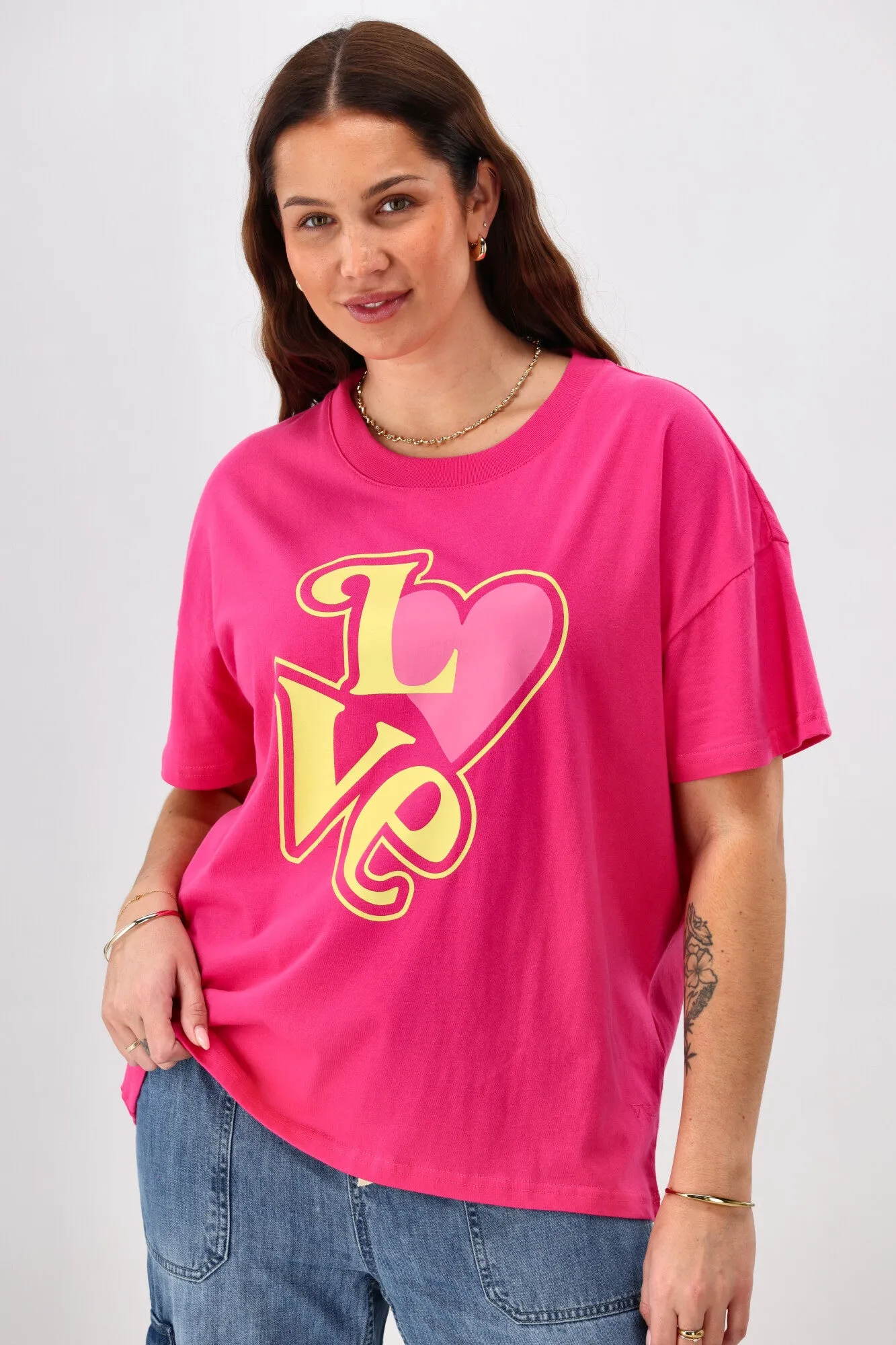 Rebel Club Love Surge Tee Pink Pre-Order Due Late May