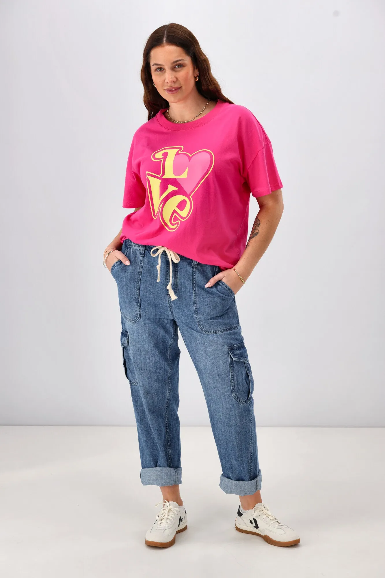 Rebel Club Love Surge Tee Pink Pre-Order Due Late May