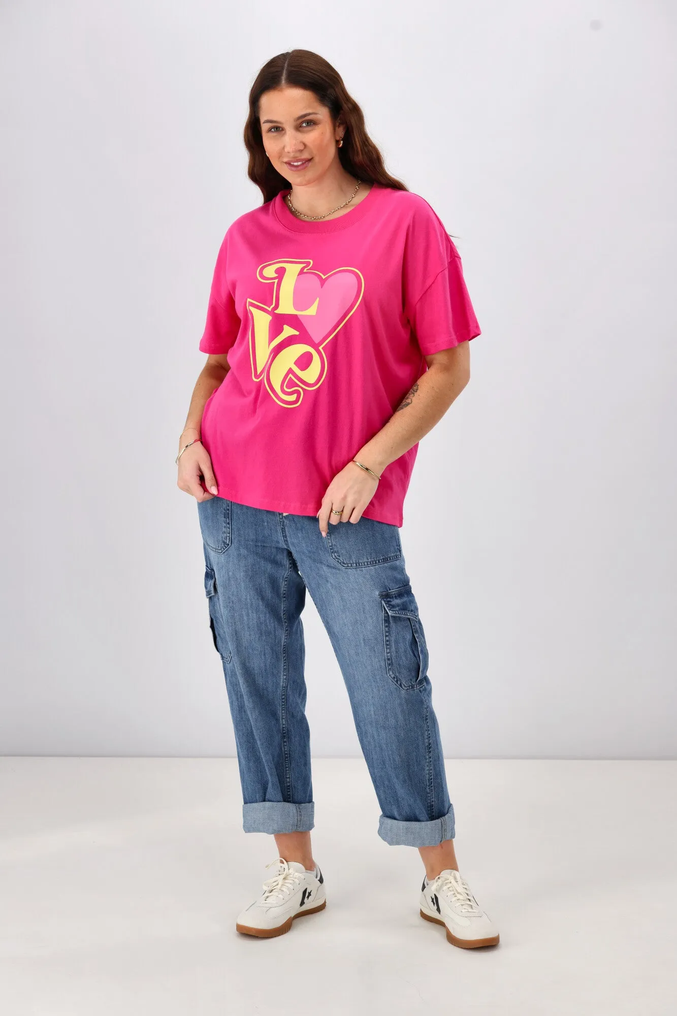 Rebel Club Love Surge Tee Pink Pre-Order Due Late May