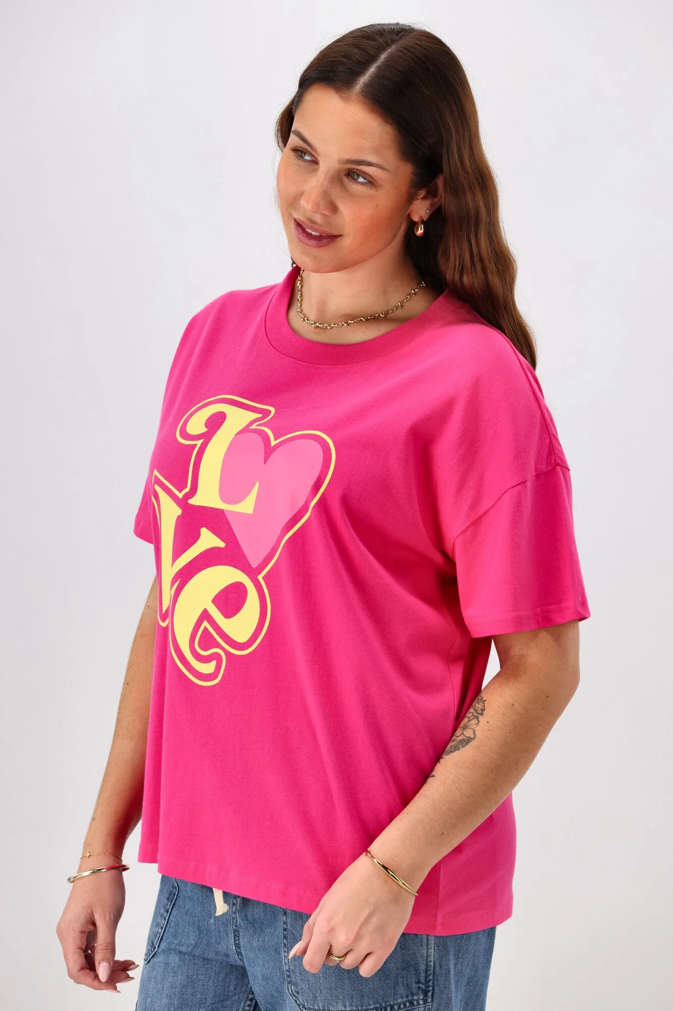 Rebel Club Love Surge Tee Pink Pre-Order Due Late May
