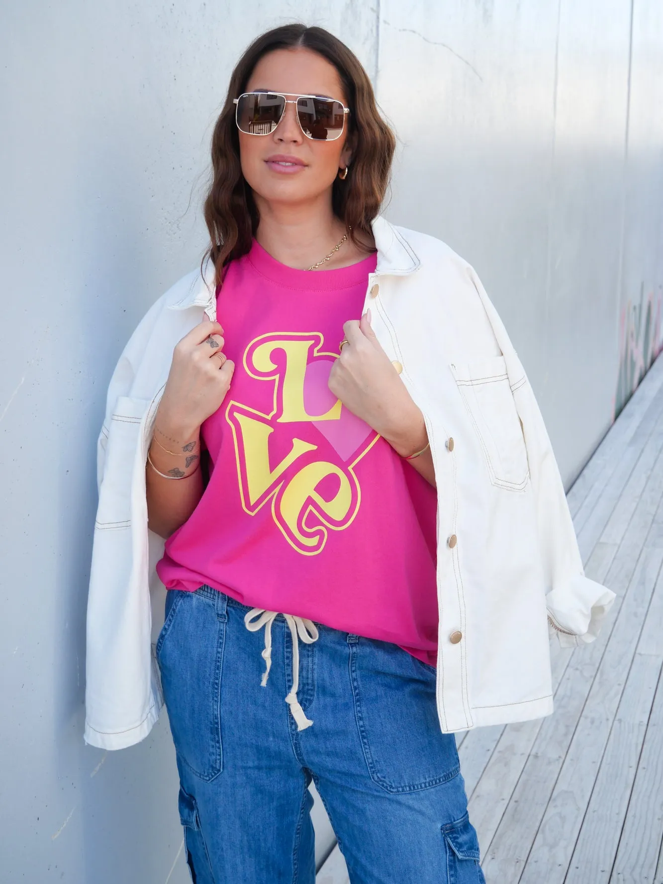 Rebel Club Love Surge Tee Pink Pre-Order Due Late May