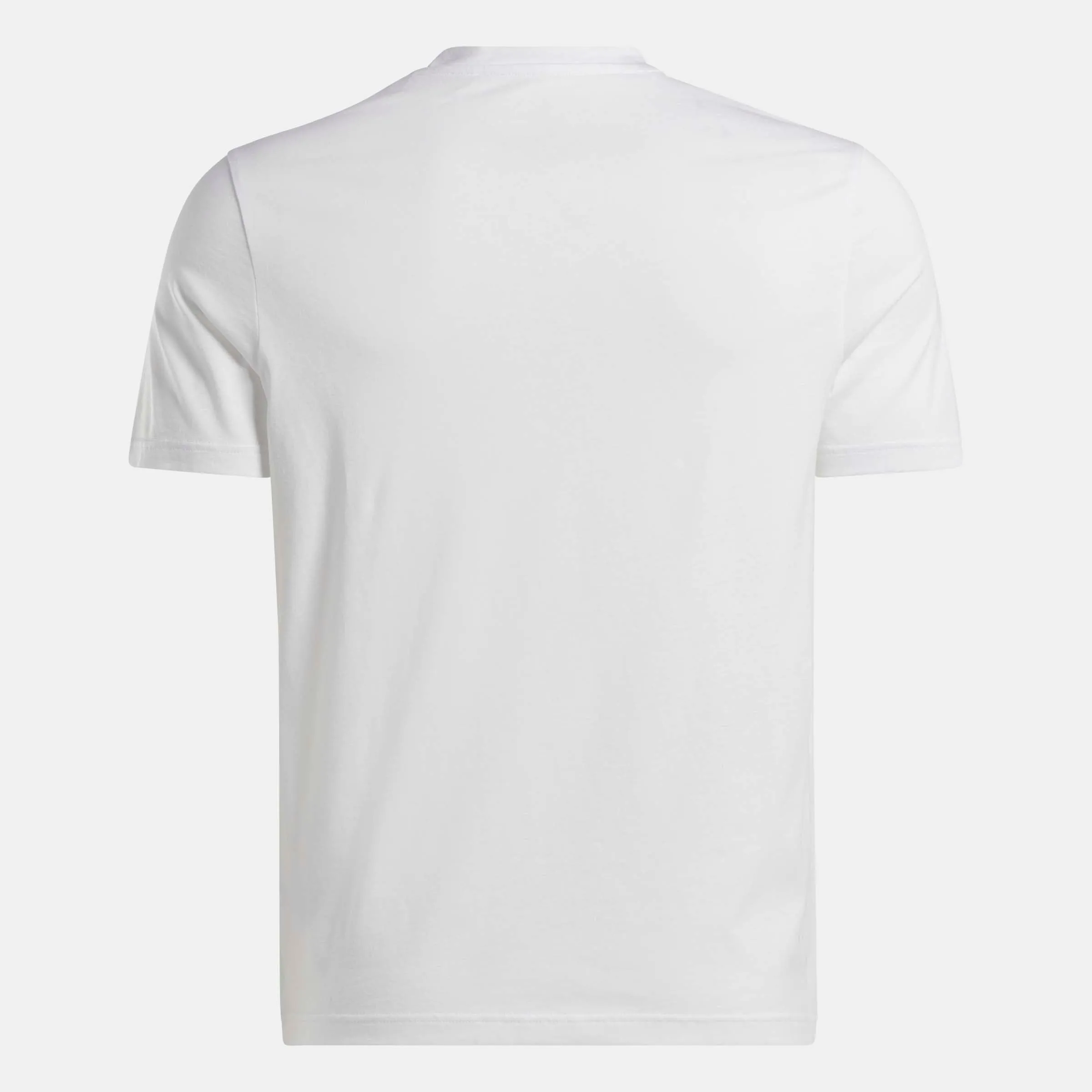 Reebok Identity Big Stacked Logo T-Shirt White