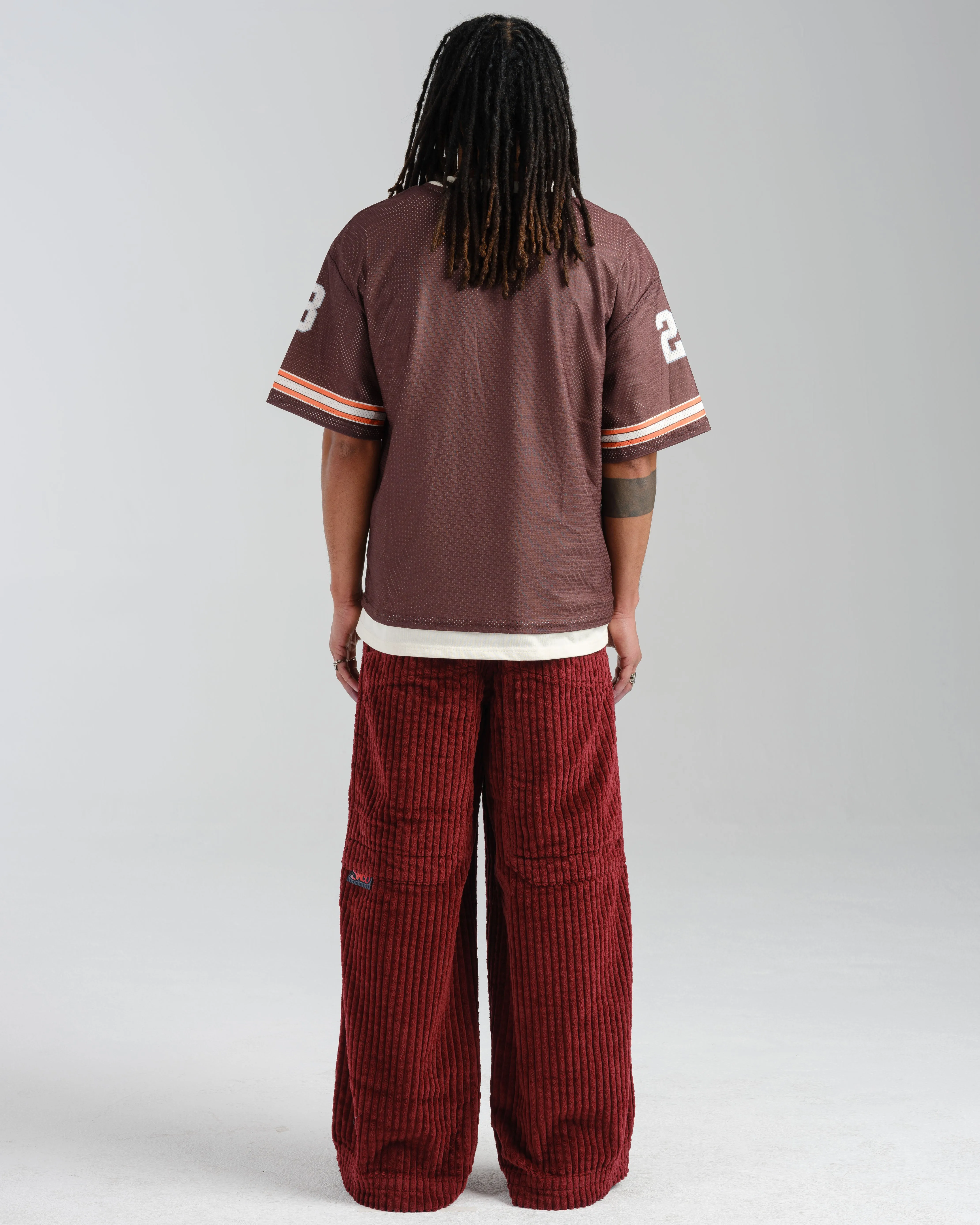 Rollin. 26. 2 Wale Corduroy. Burgundy.