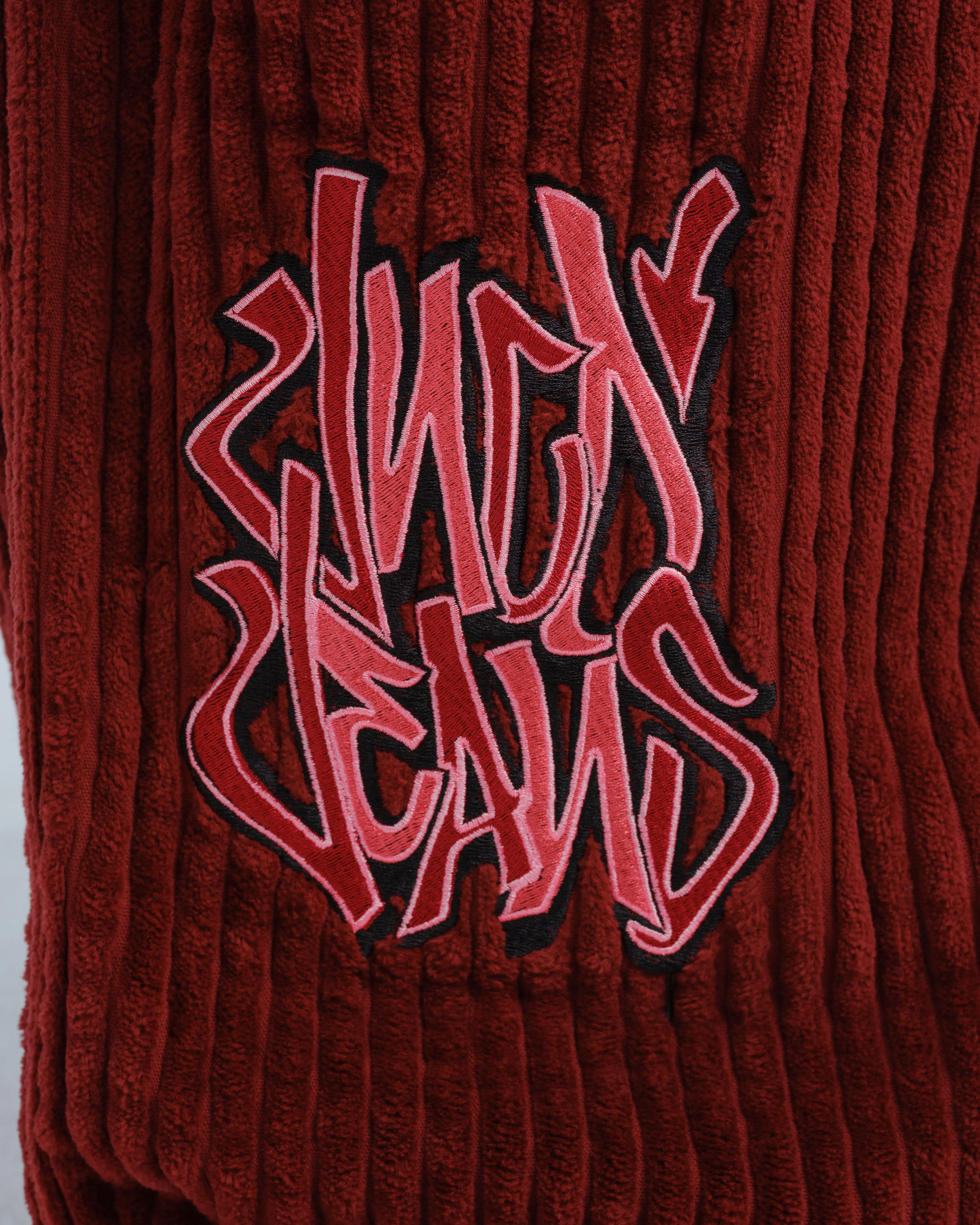 Rollin. 26. 2 Wale Corduroy. Burgundy.