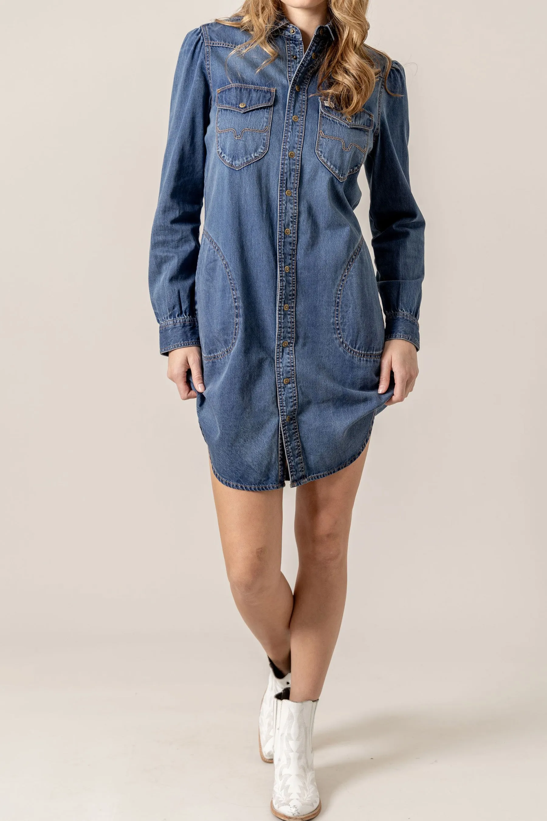 Rox Denim Dress