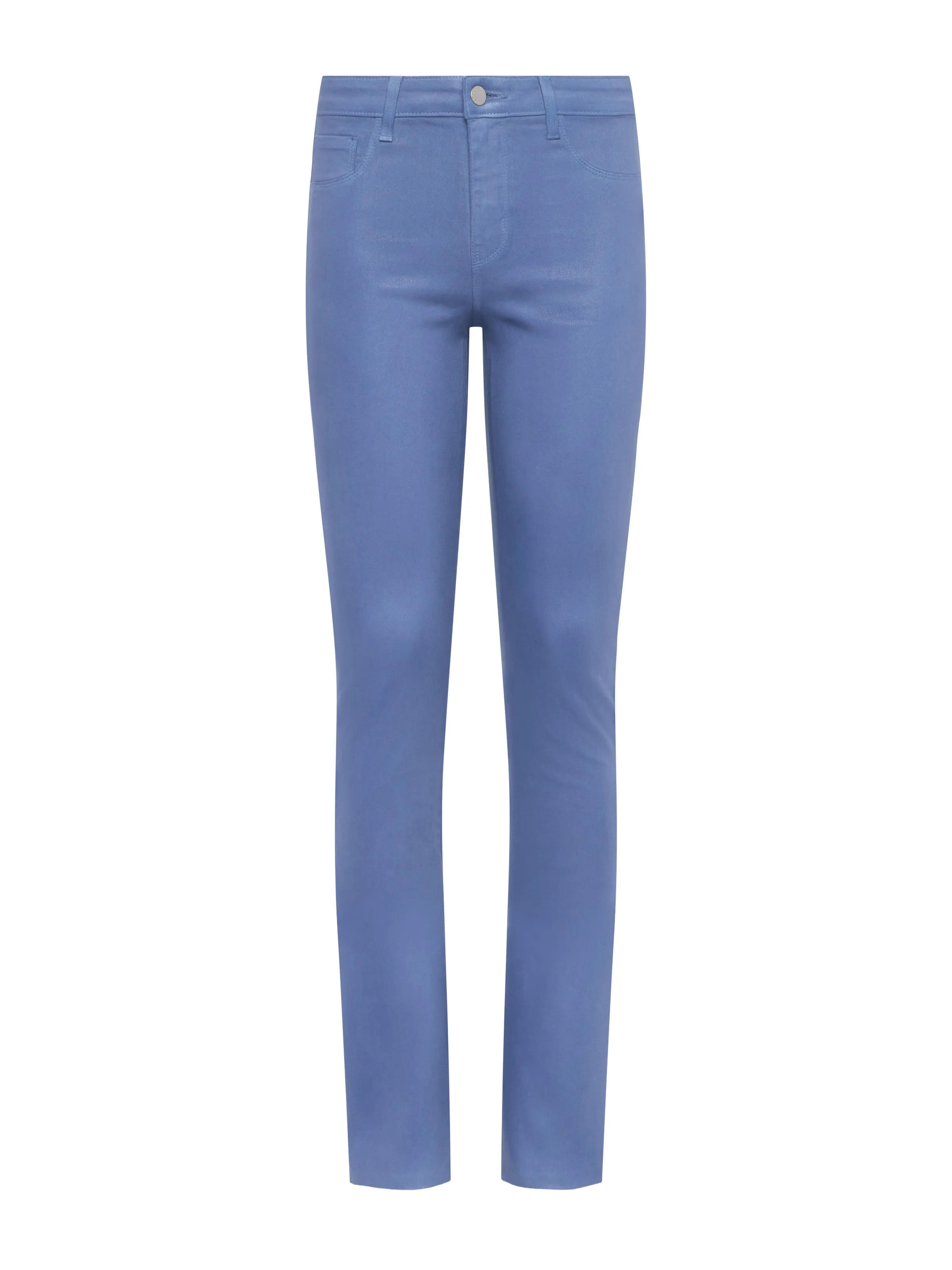 Ruth Coated Straight-Leg Jean