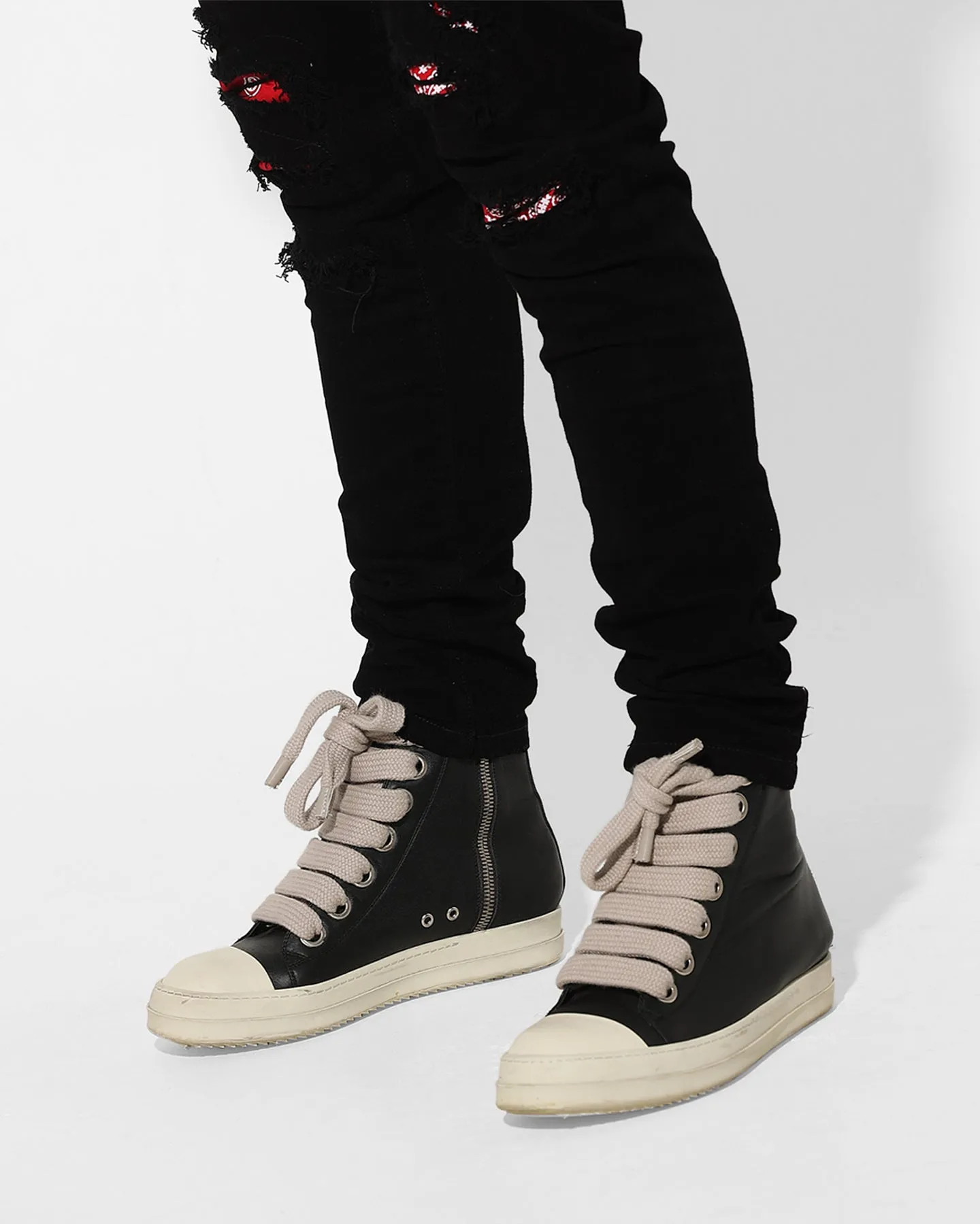 Saint Morta Bandana Summum Jean Black/Red