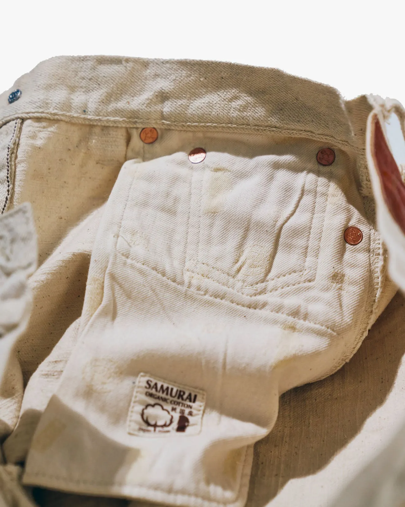 Samurai Jeans S510SC-KI 'Samurai Cotton Project' Regular Straight 18oz Selvedge Jeans - Kinari