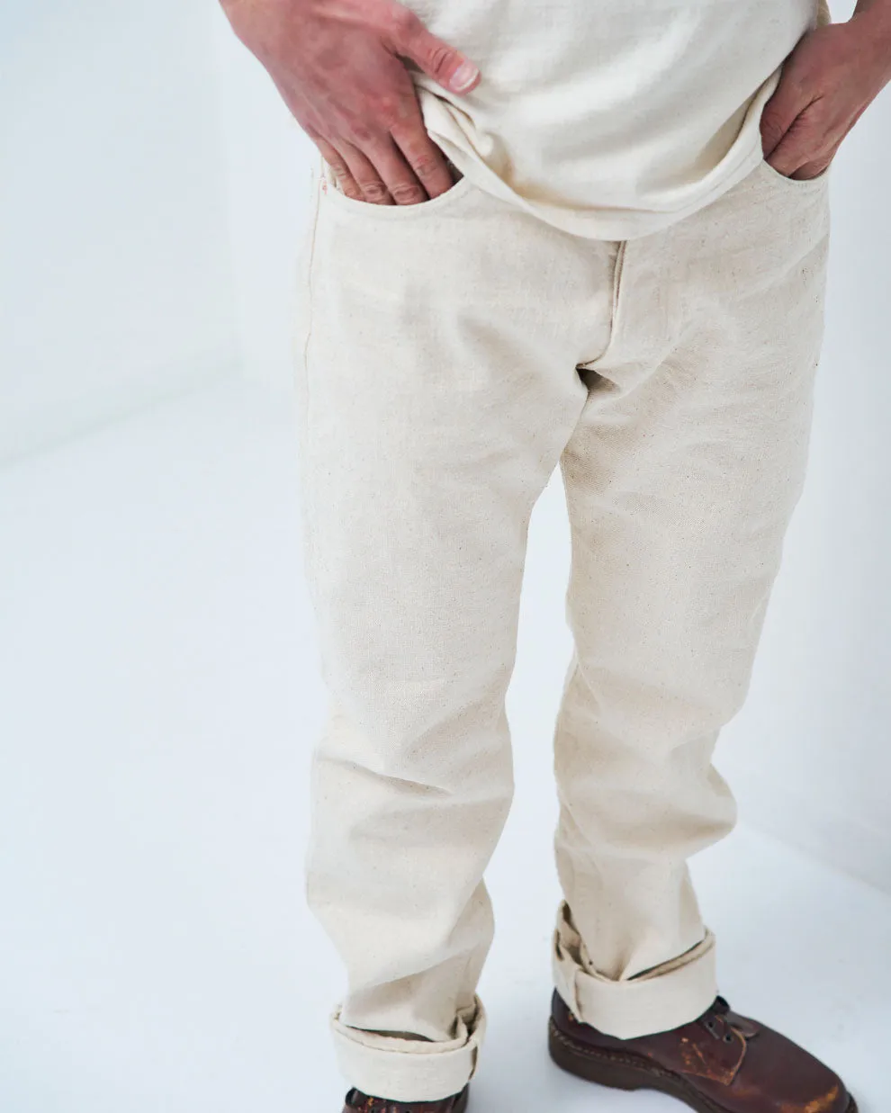 Samurai Jeans S510SC-KI 'Samurai Cotton Project' Regular Straight 18oz Selvedge Jeans - Kinari
