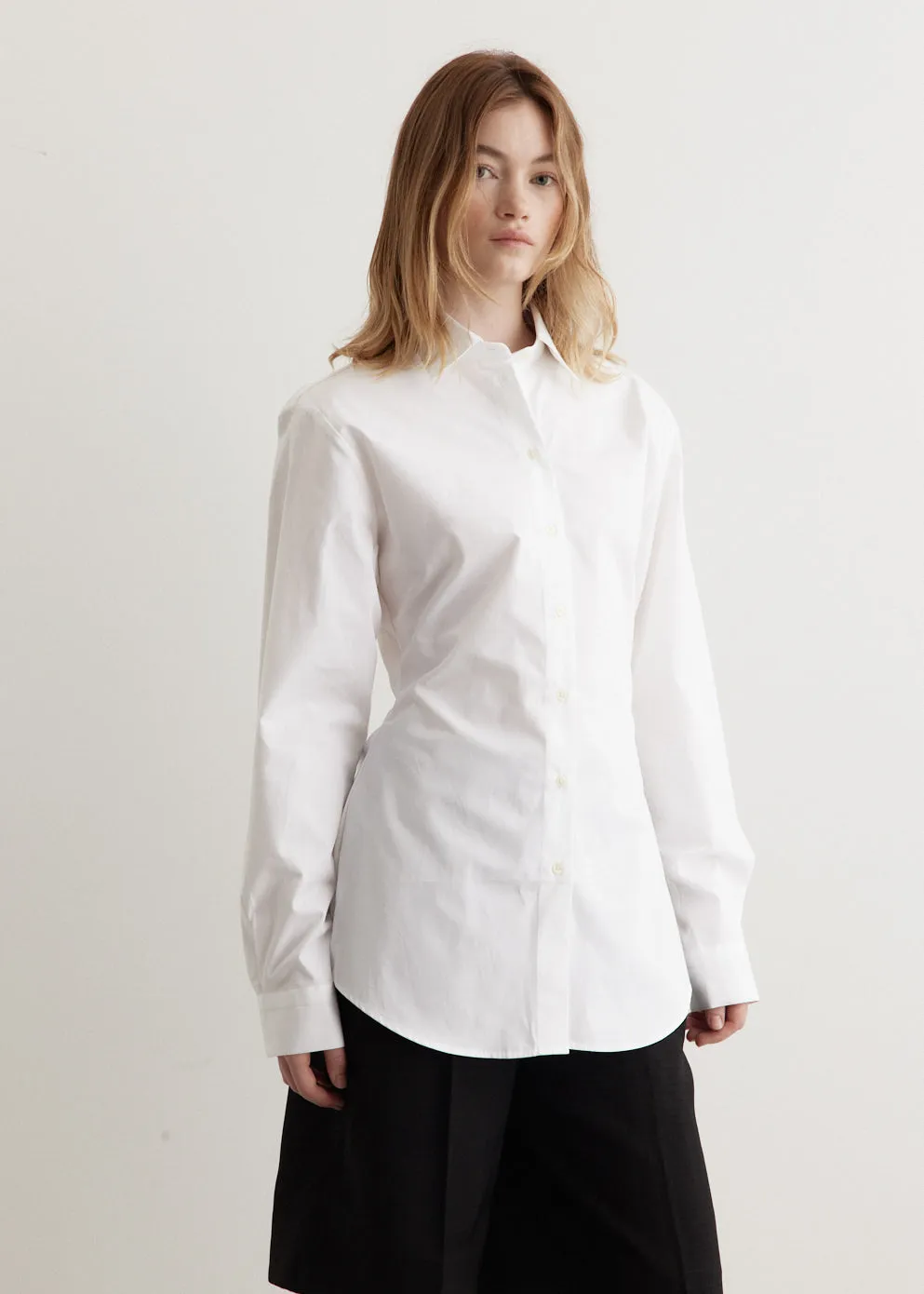 Shaped Poplin Shirt