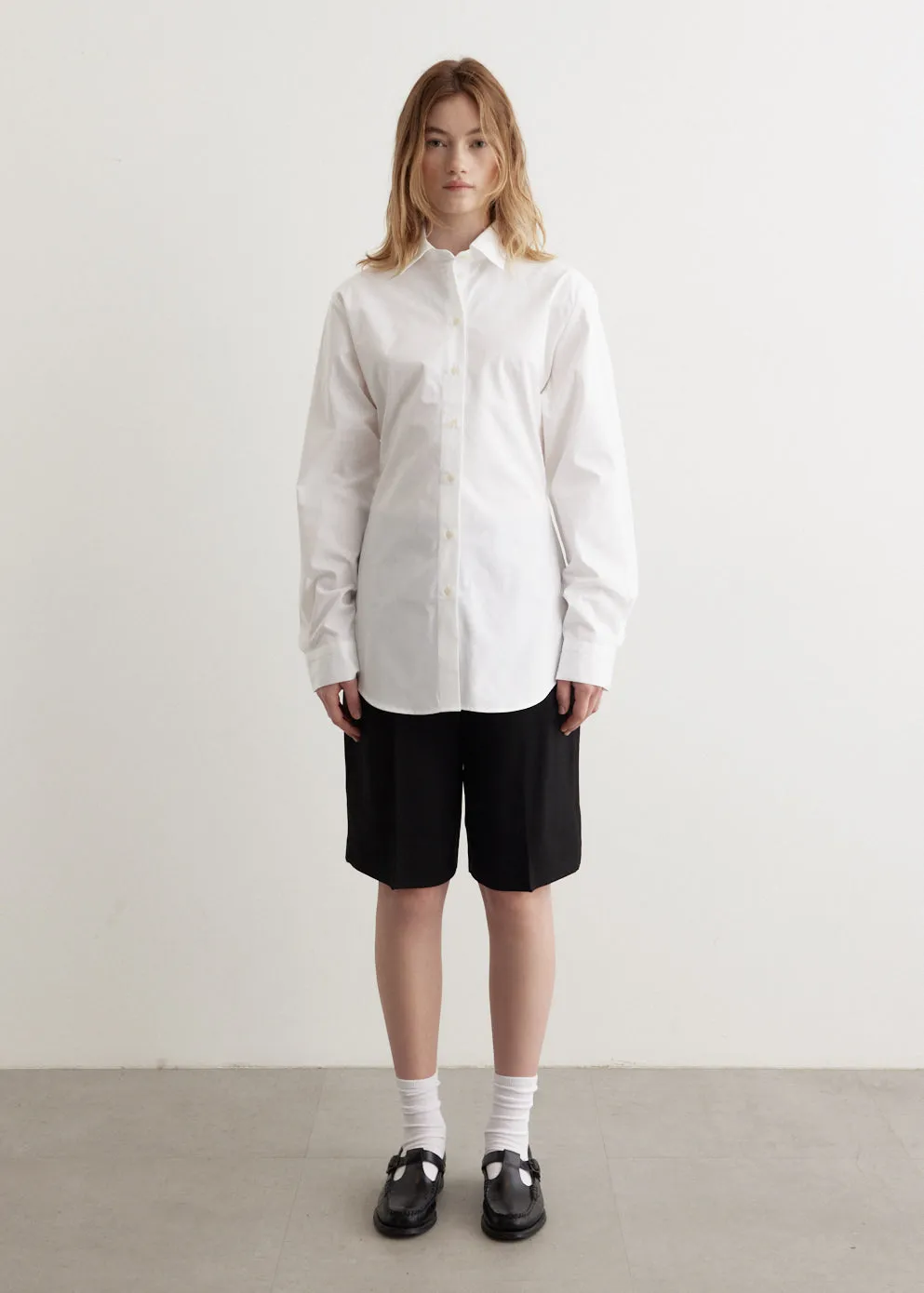 Shaped Poplin Shirt