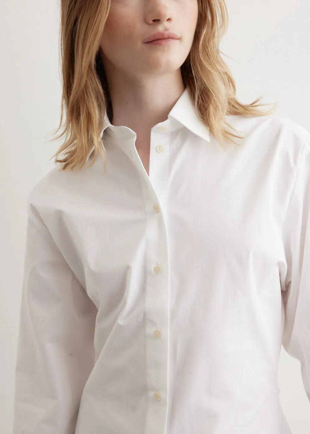 Shaped Poplin Shirt