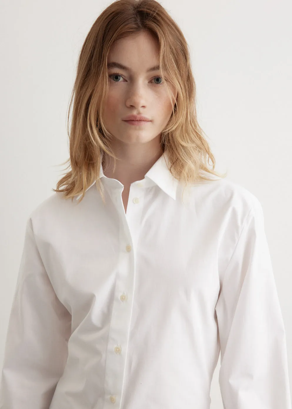 Shaped Poplin Shirt