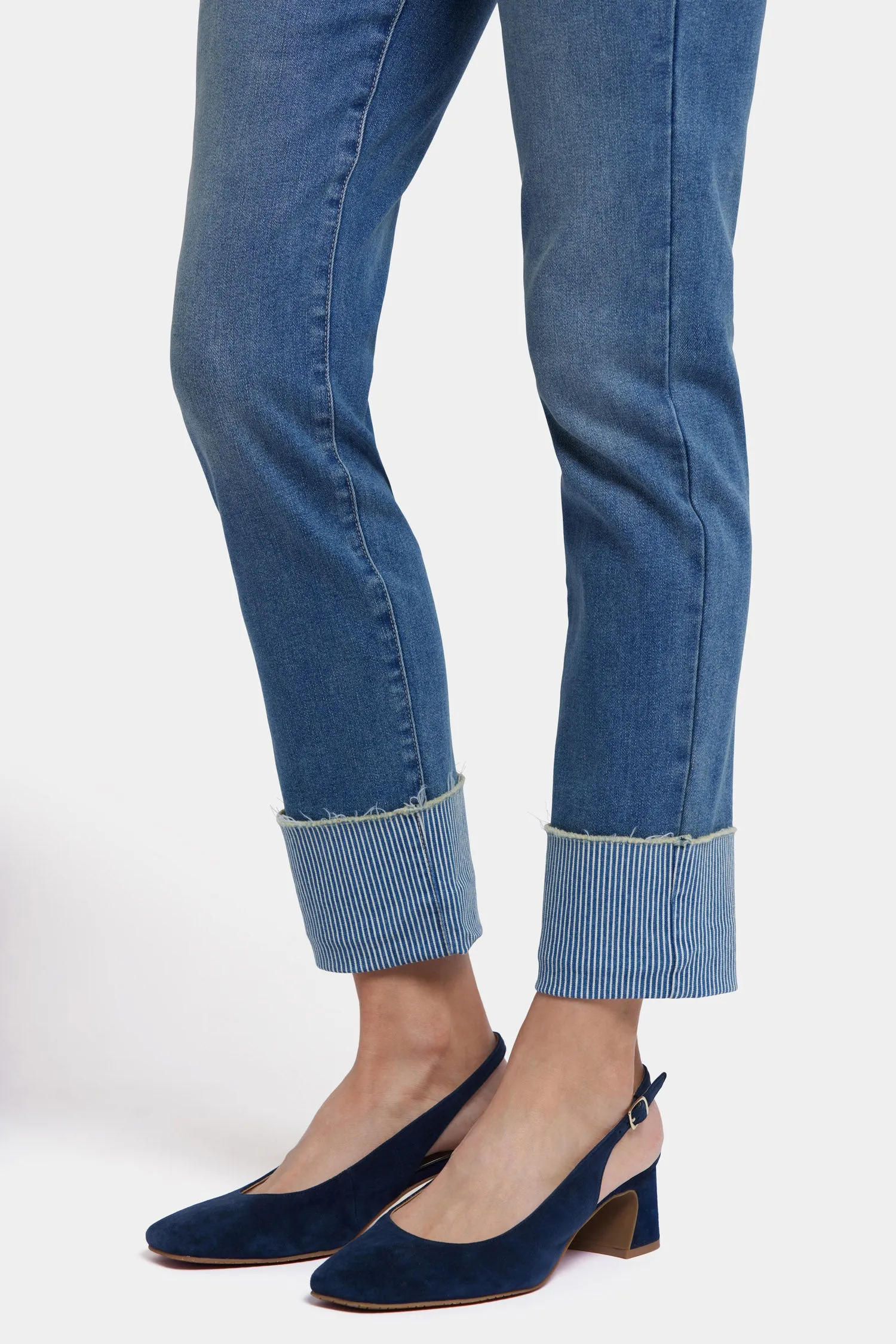 Sheri Slim Ankle Jeans - Costa Brava