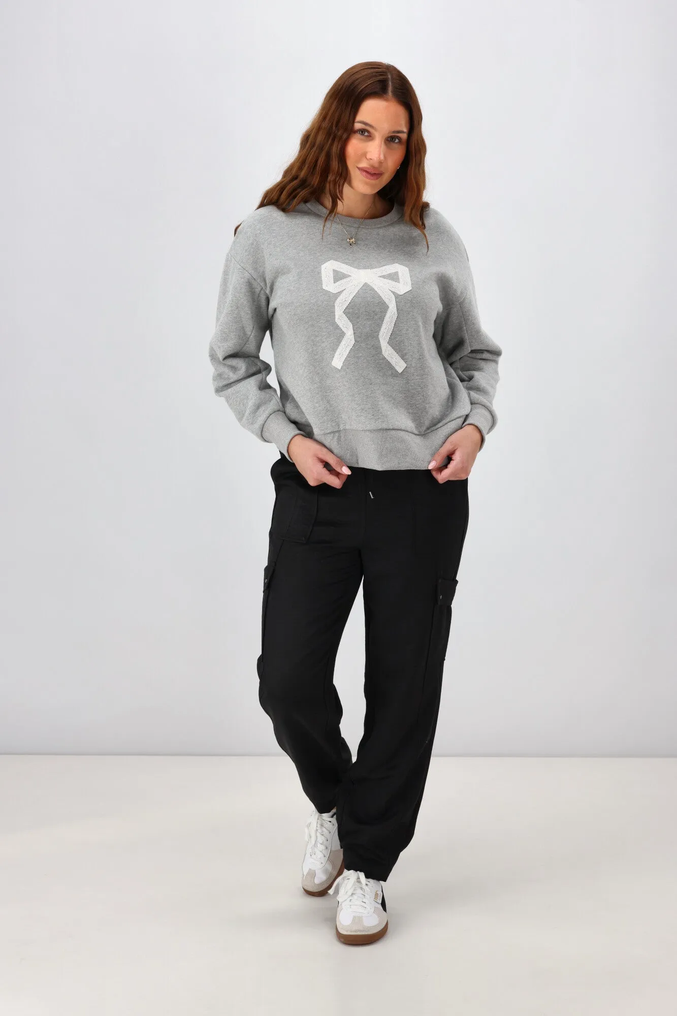 Shine On Label Franich Cargo Jogger Black