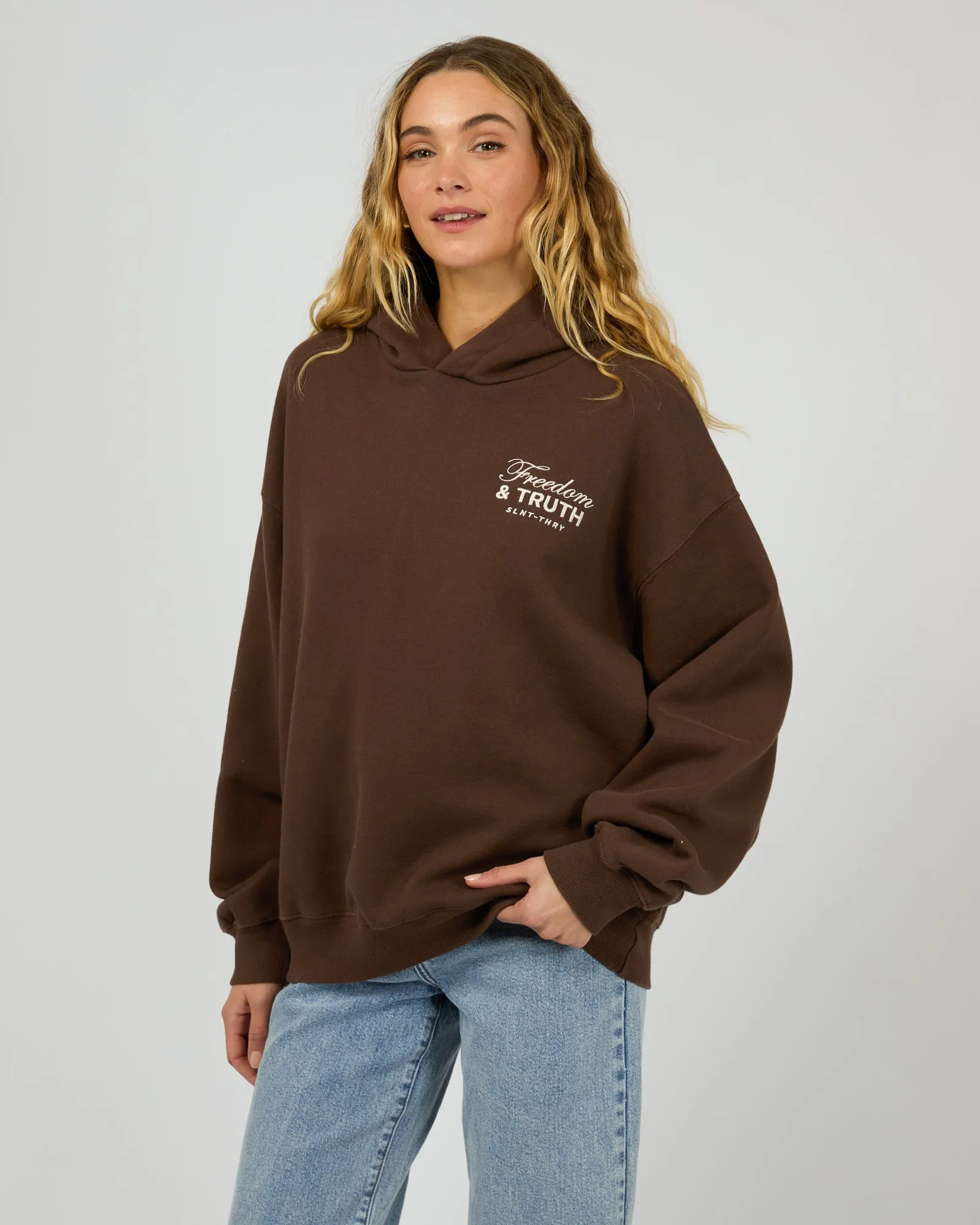 Silent Theory Perspective Hoodie Chocolate