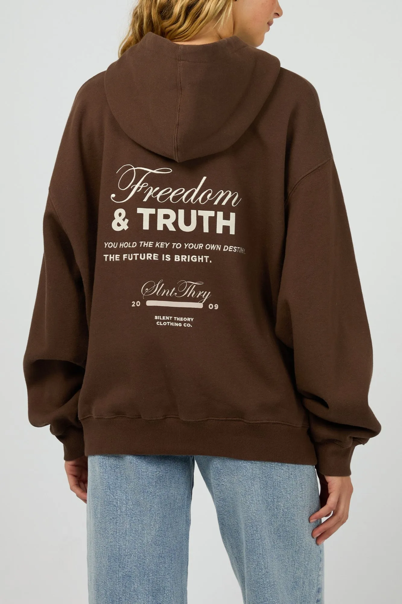 Silent Theory Perspective Hoodie Chocolate