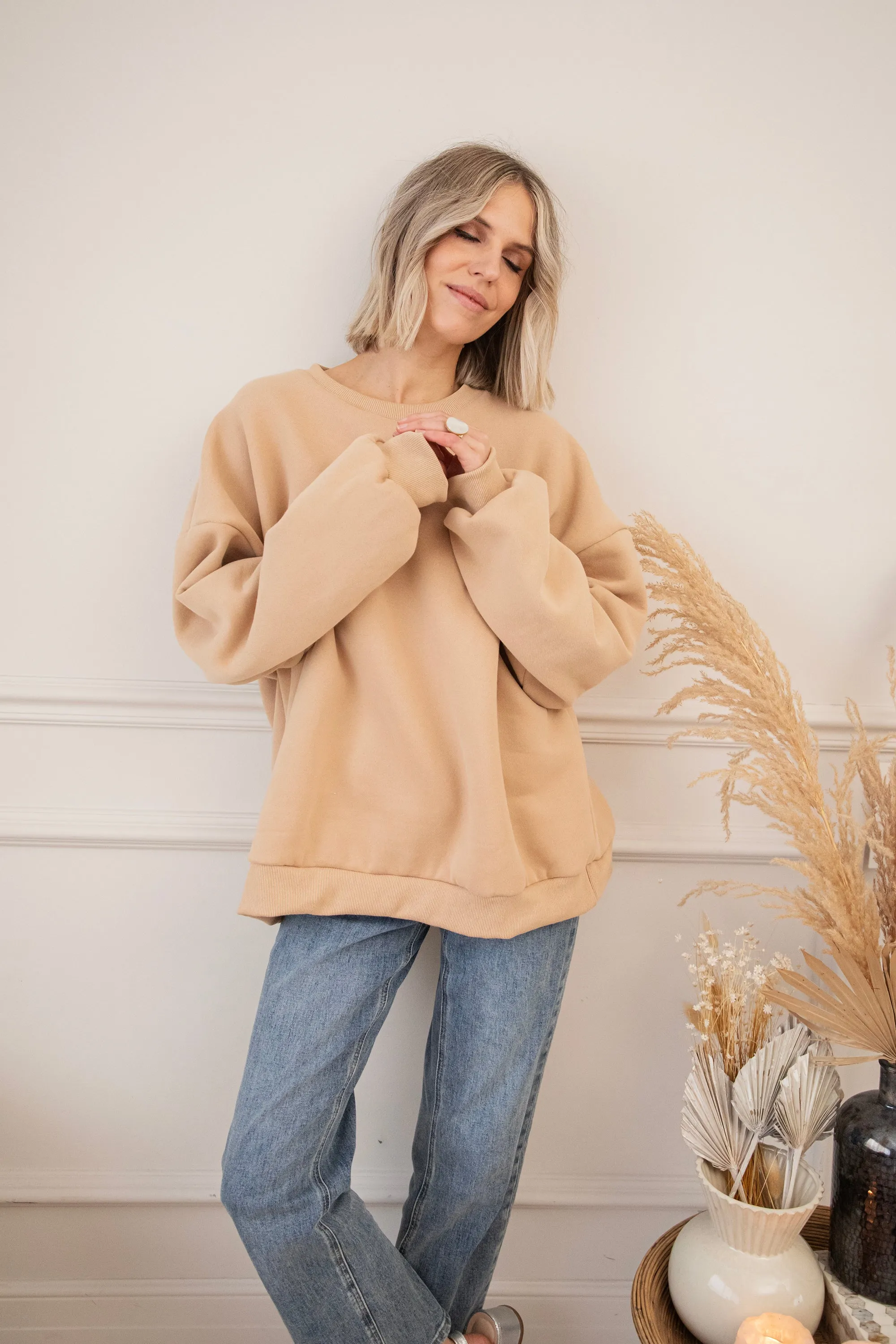 Simplicity Camel - Sweater