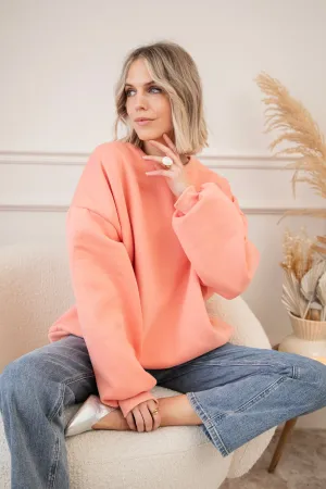 Simplicity Coral - Sweater