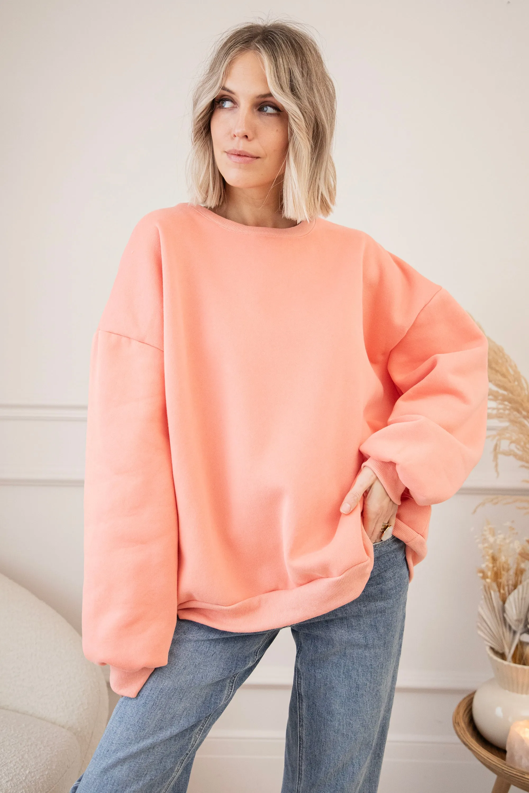 Simplicity Coral - Sweater