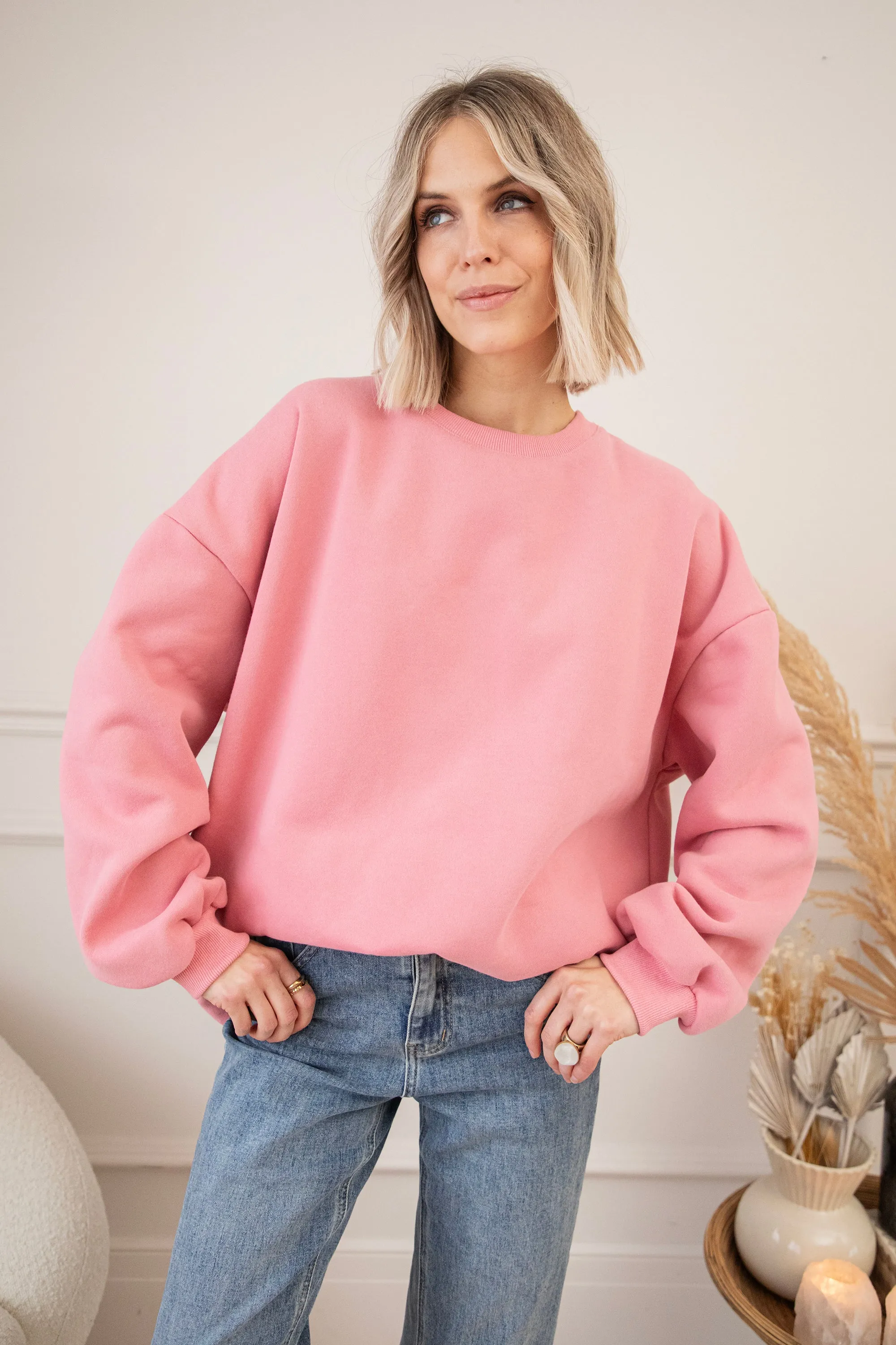 Simplicity Powder Pink - Sweater