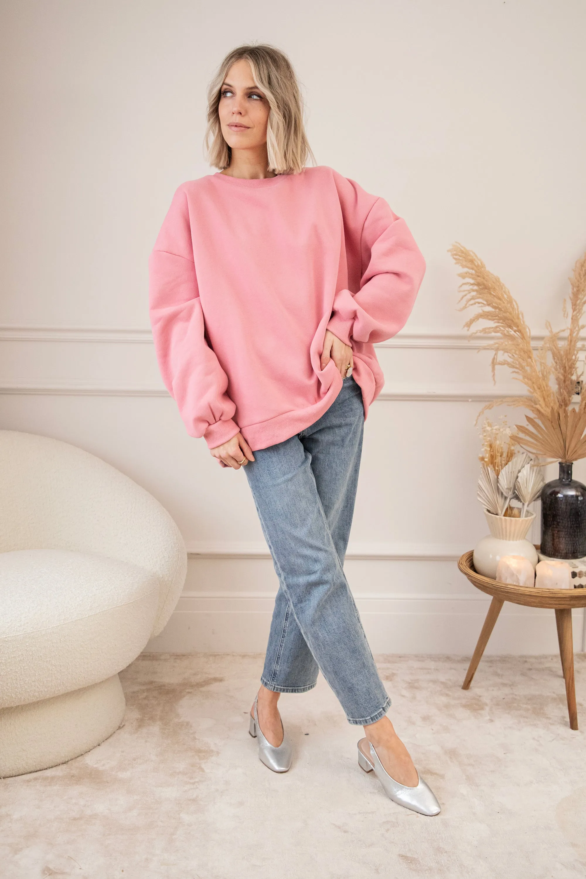 Simplicity Powder Pink - Sweater