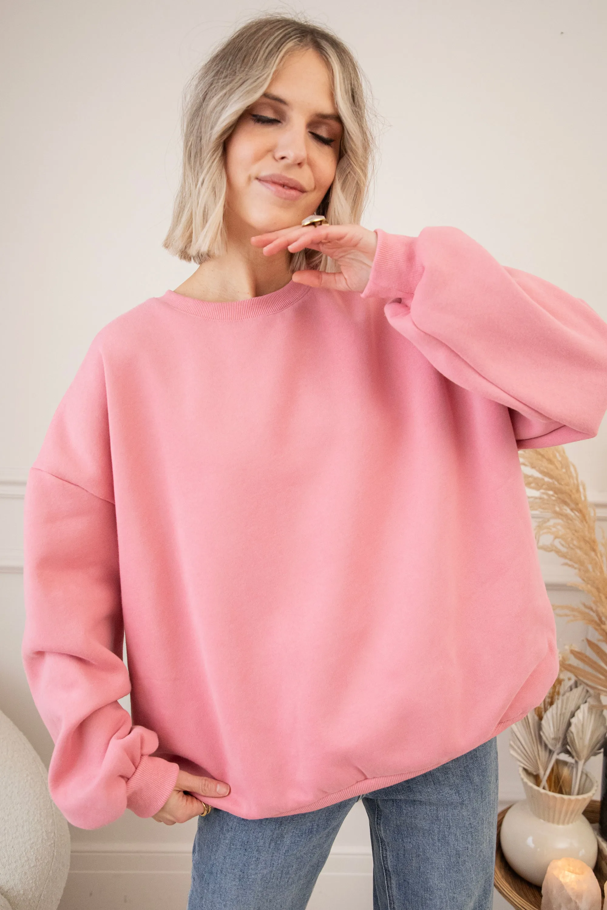 Simplicity Powder Pink - Sweater