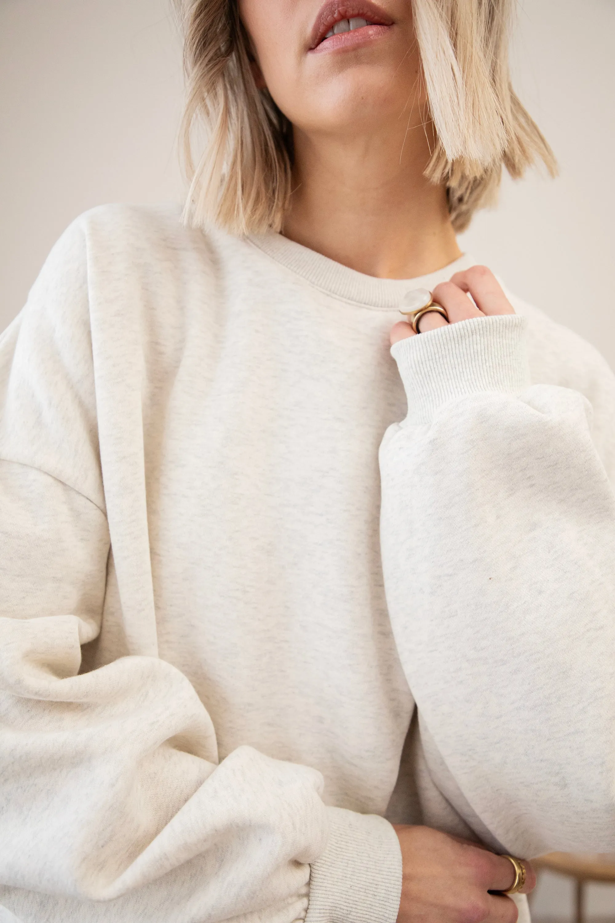 Simplicity Soft Grey - Sweater