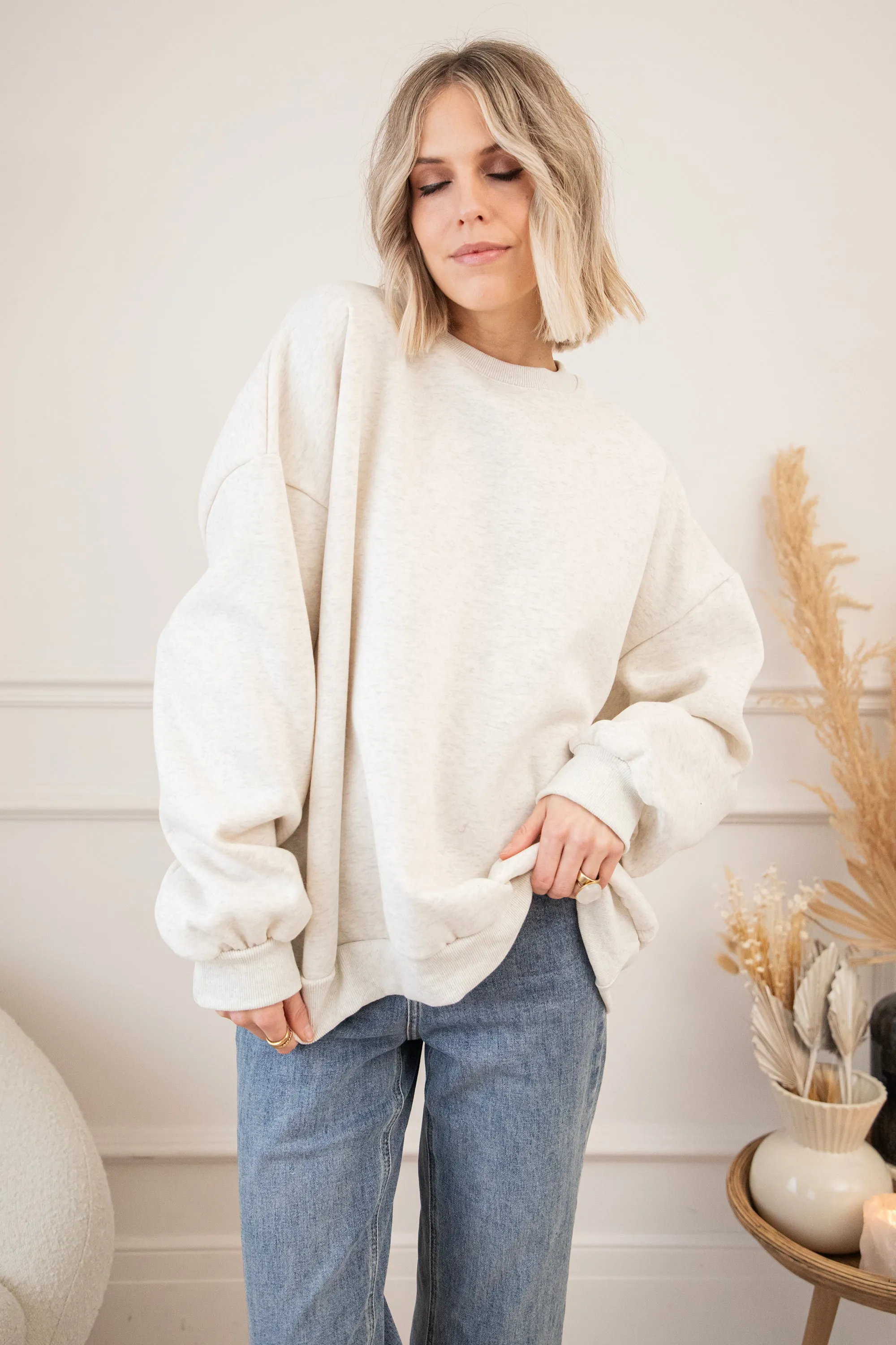 Simplicity Soft Grey - Sweater