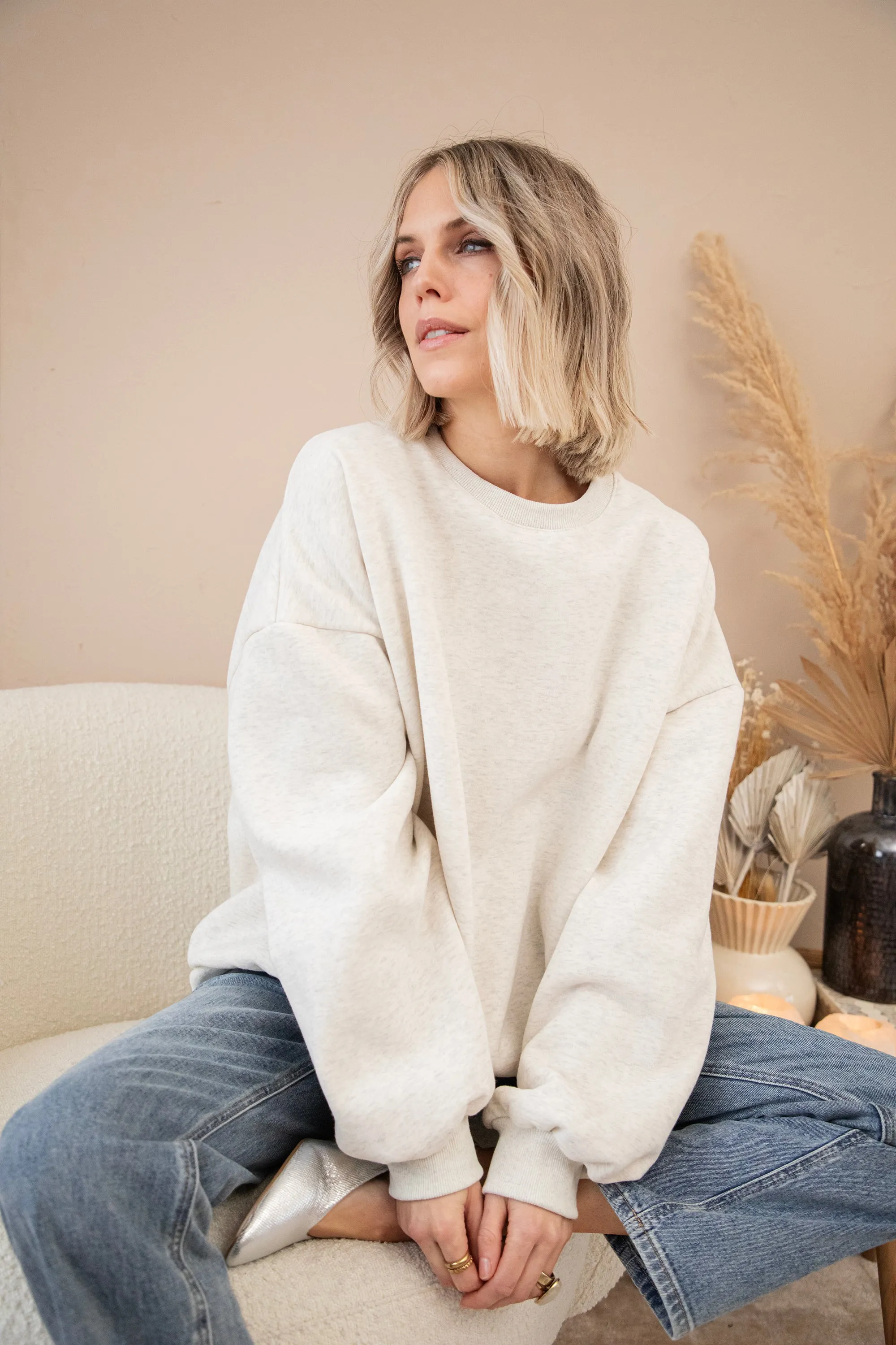 Simplicity Soft Grey - Sweater