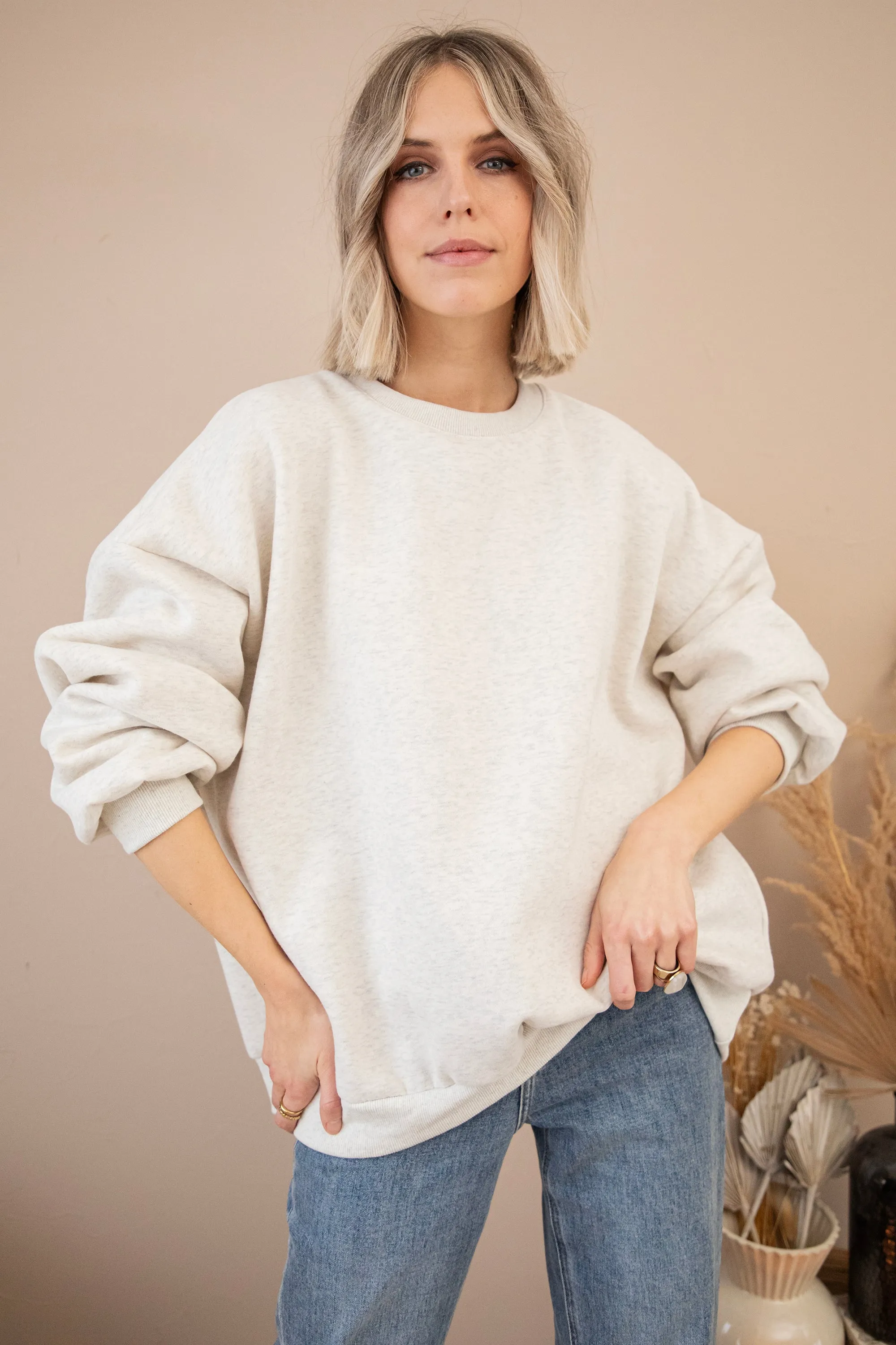 Simplicity Soft Grey - Sweater