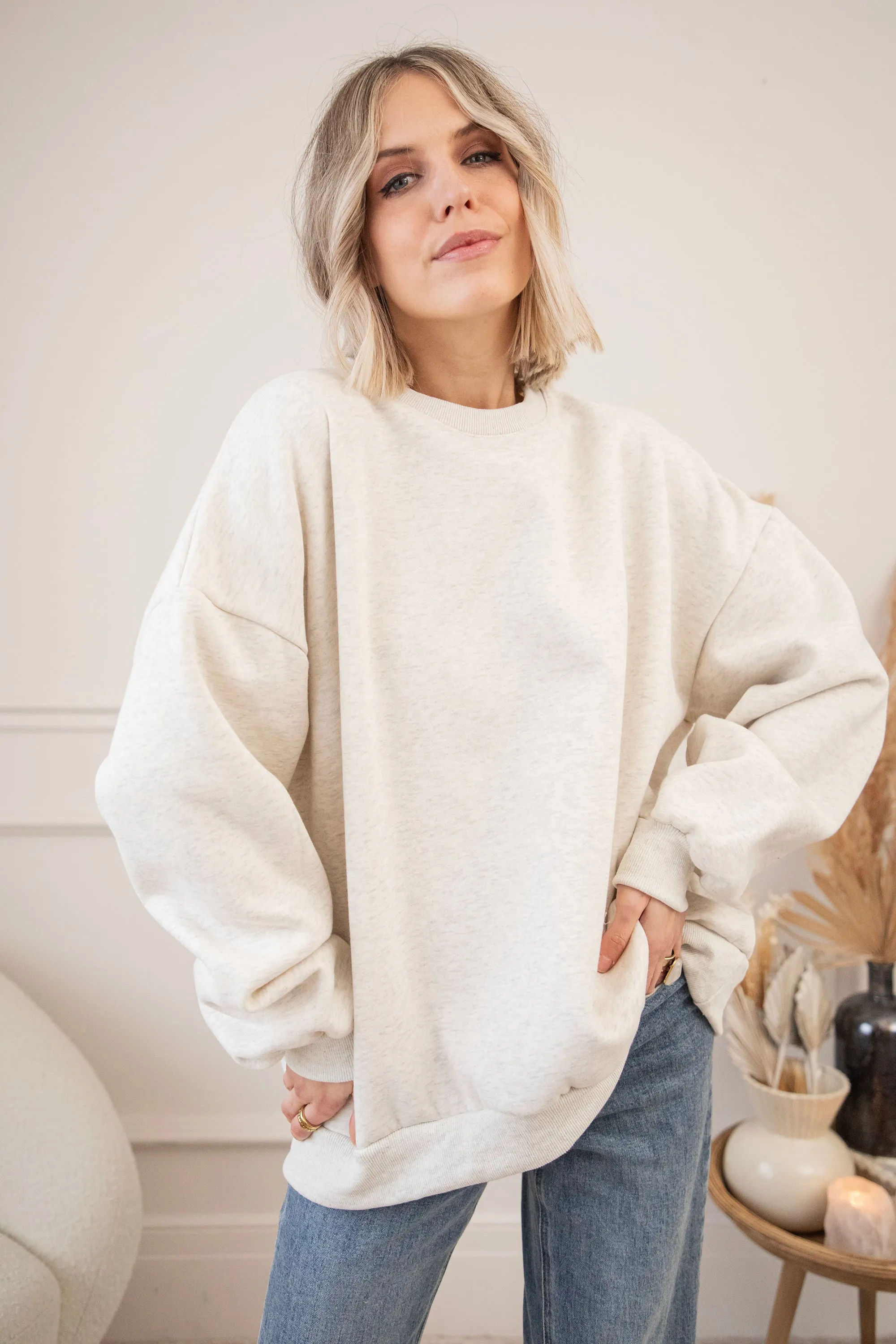 Simplicity Soft Grey - Sweater