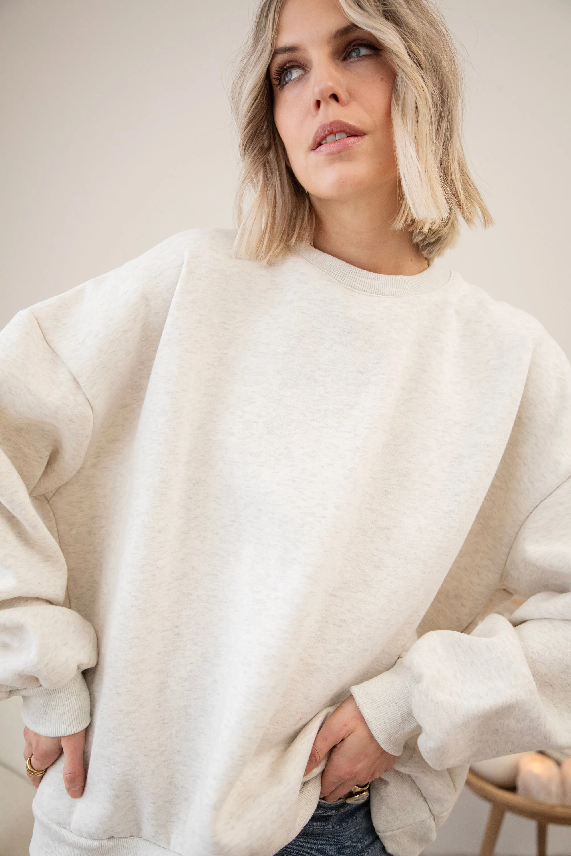 Simplicity Soft Grey - Sweater